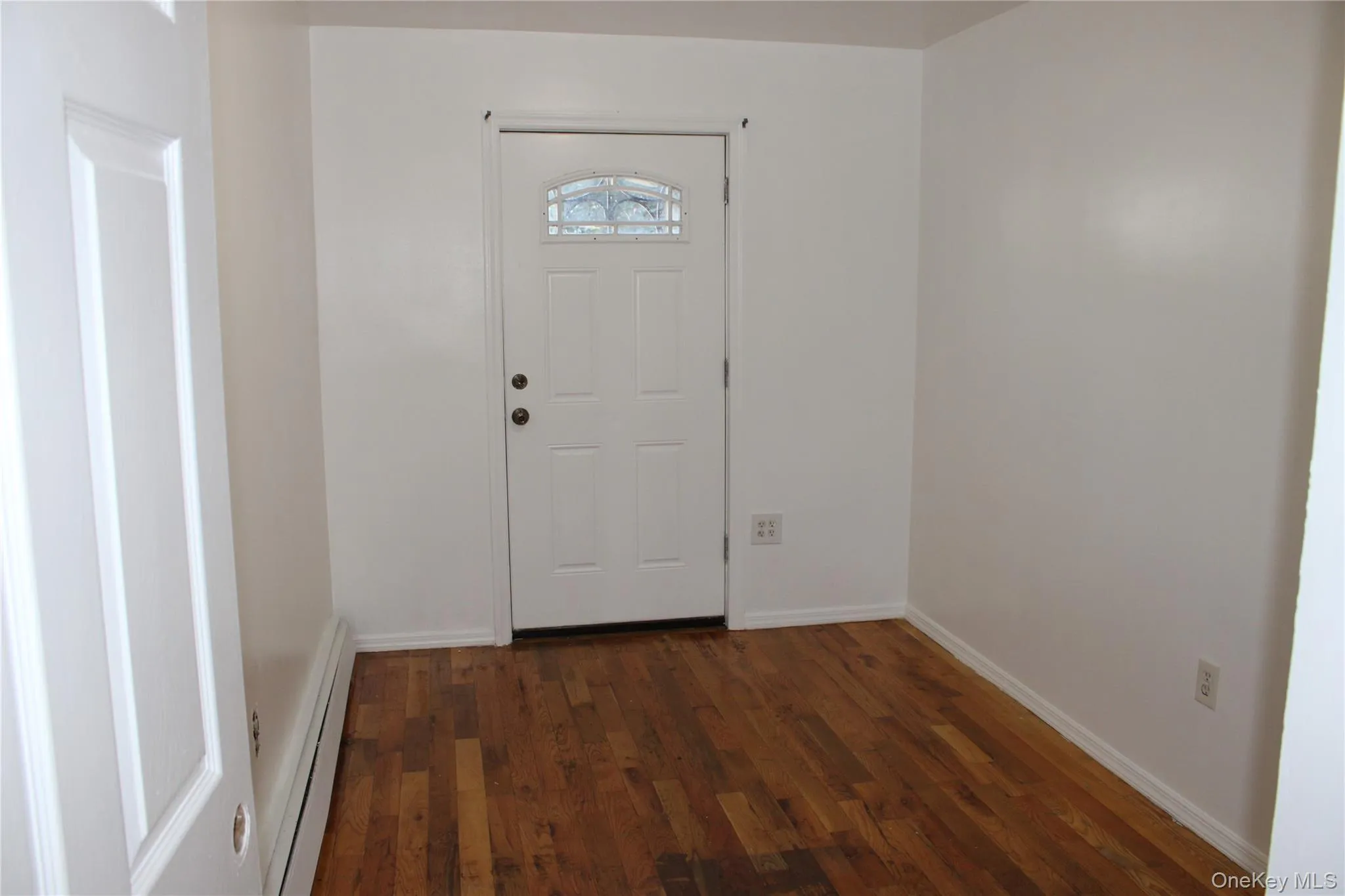 Bedroom with exterior entry Bedroom with exterior entry