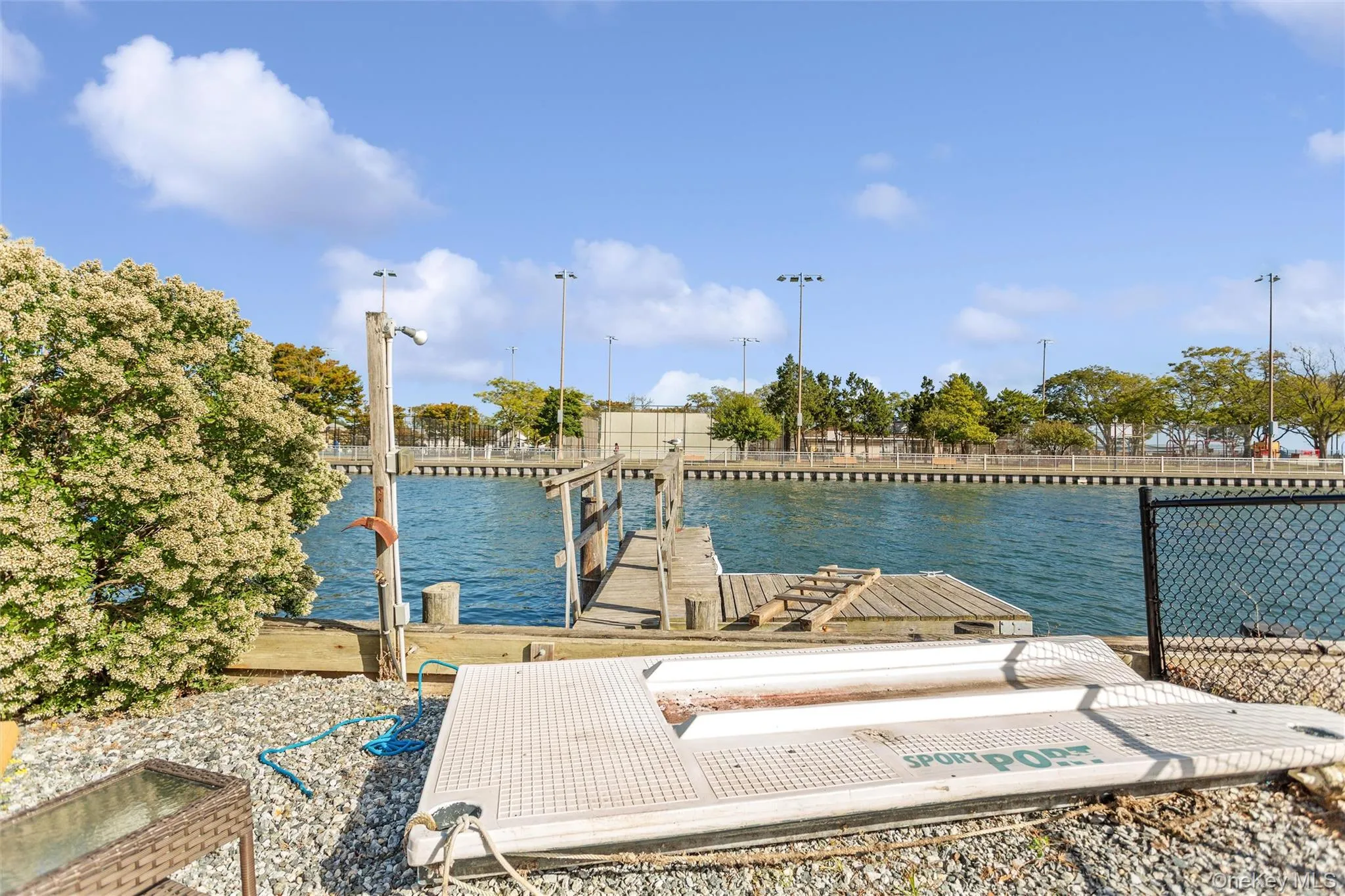 Dock with a water view Dock with a water view