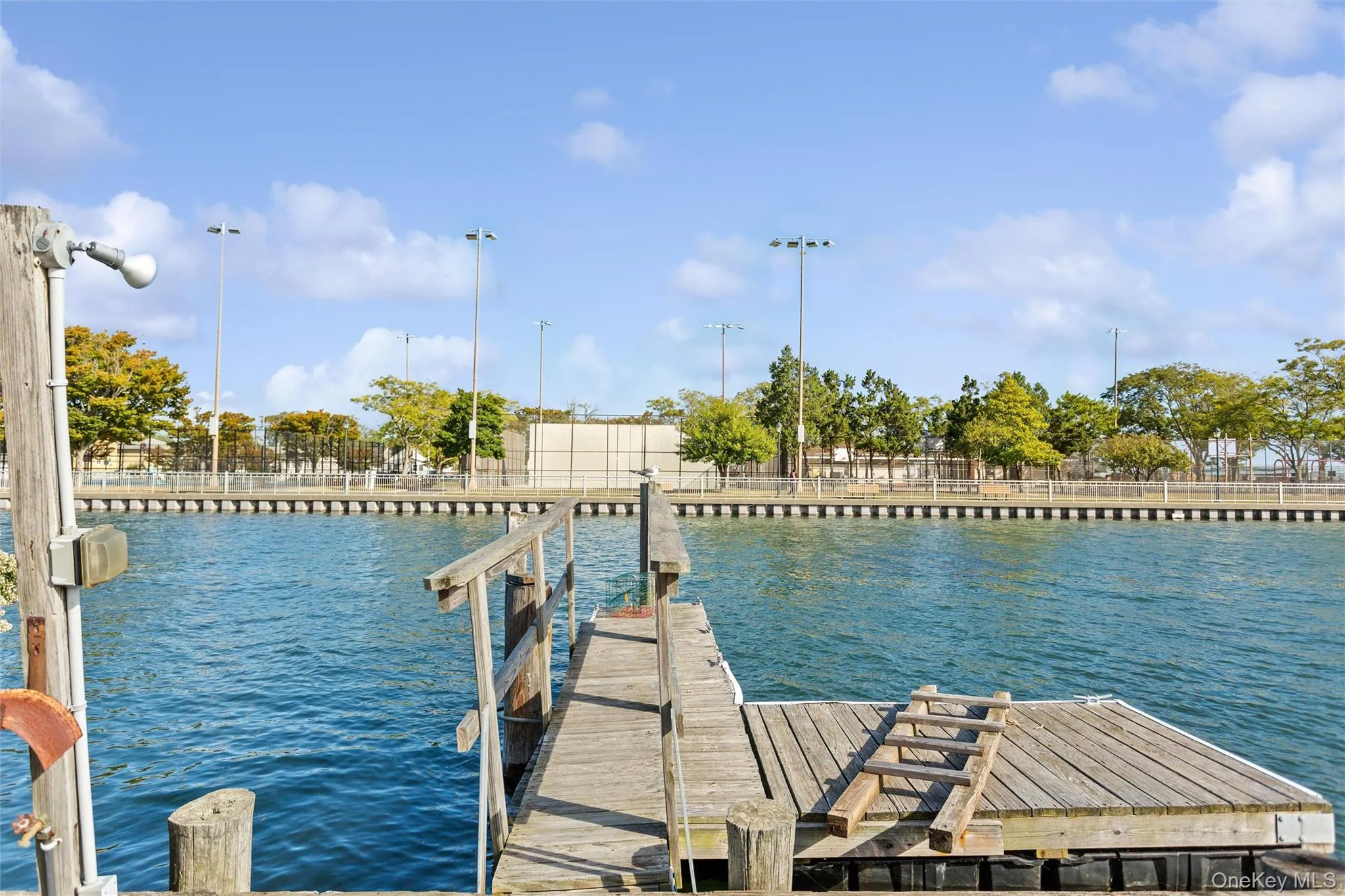 Dock with a water view Dock with a water view