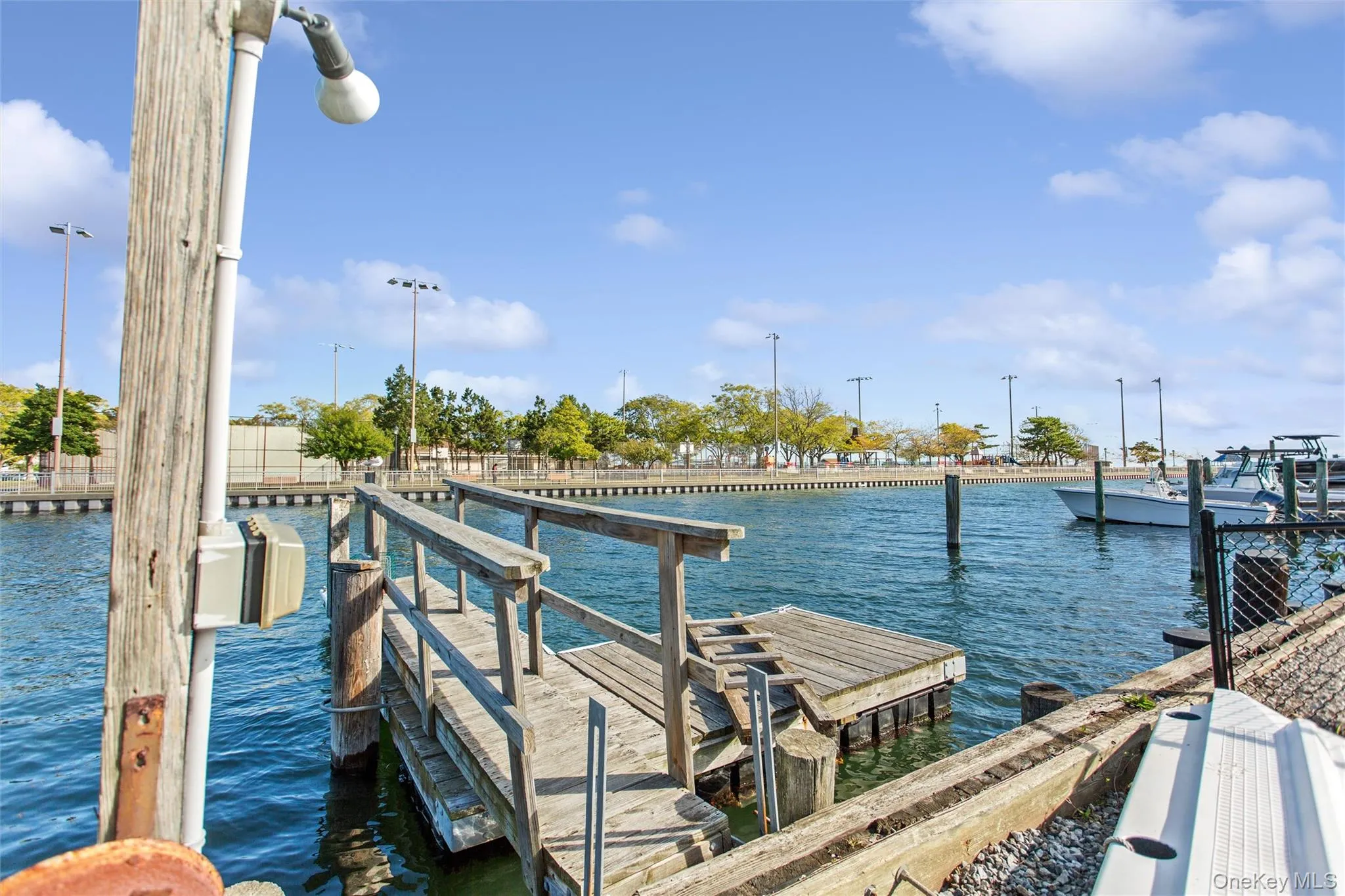 Dock area with a water view Dock area with a water view