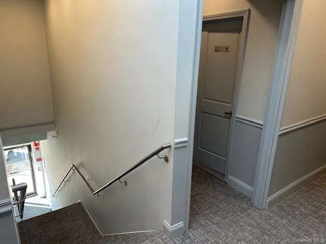 Front Lobby, Stairs to the Second Floor. Front Lobby, Stairs to the Second Floor.