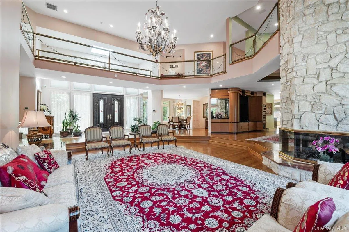 Lobby featuring recessed lighting and a towering ceiling Lobby featuring recessed lighting and a towering ceiling