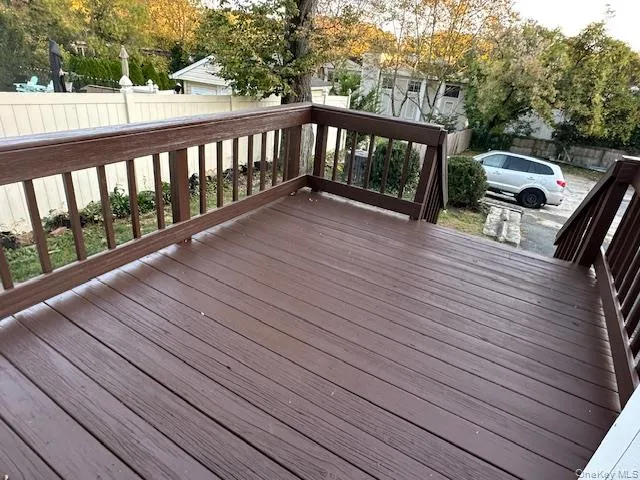 View of wooden terrace View of wooden terrace