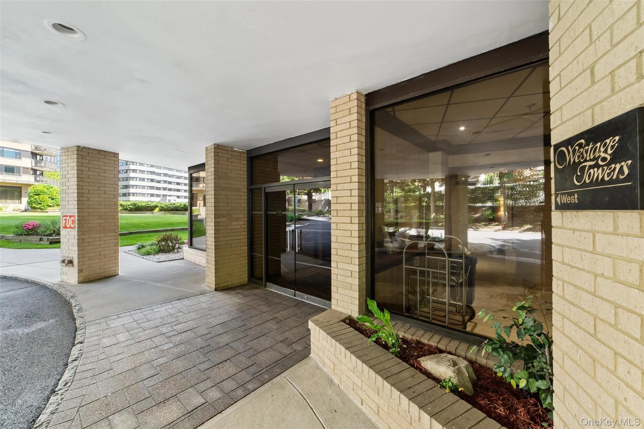 Entrance to property Entrance to property