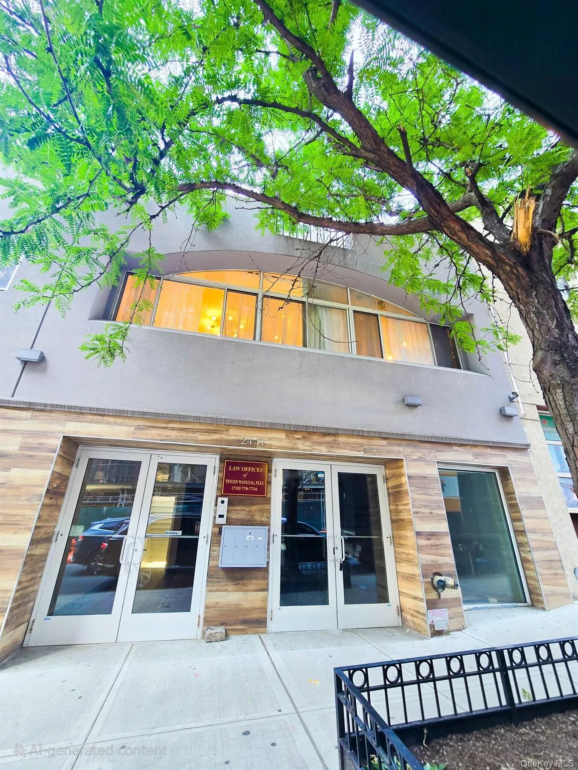 Back of property featuring french doors and a balcony Back of property featuring french doors and a balcony