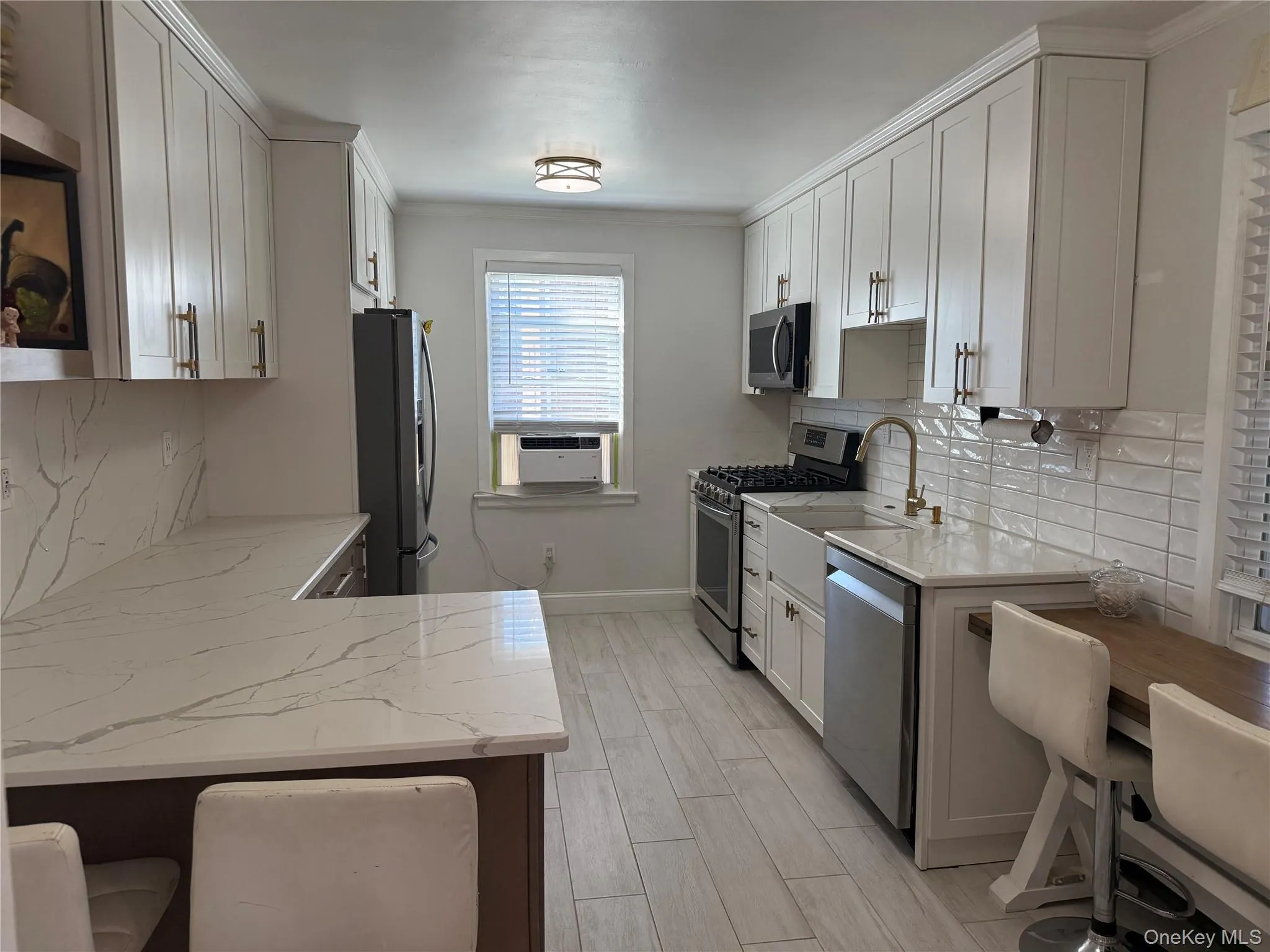 Updated kitchen with gas cooktop Updated kitchen with gas cooktop