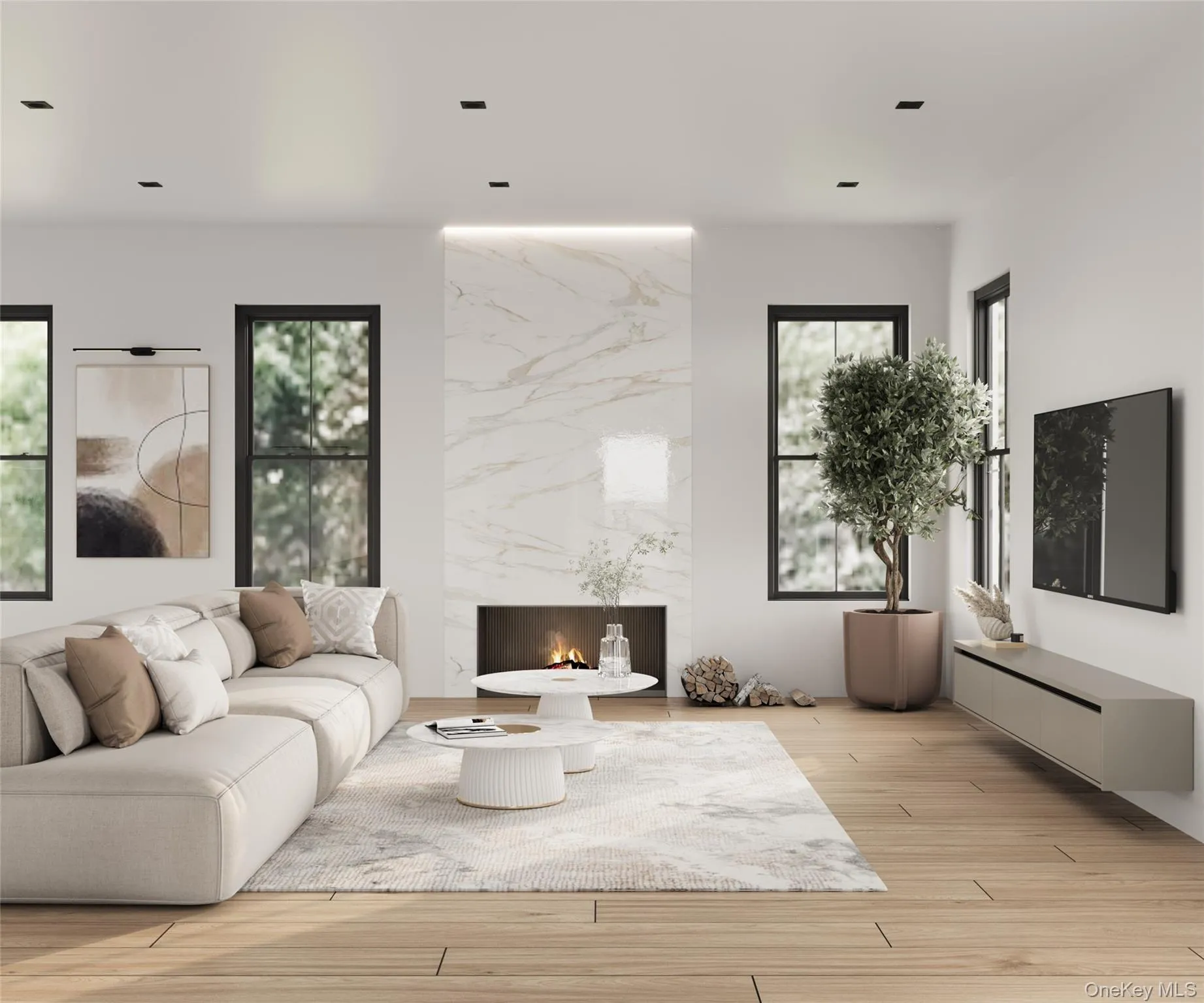 Rendering living room Rendering living room