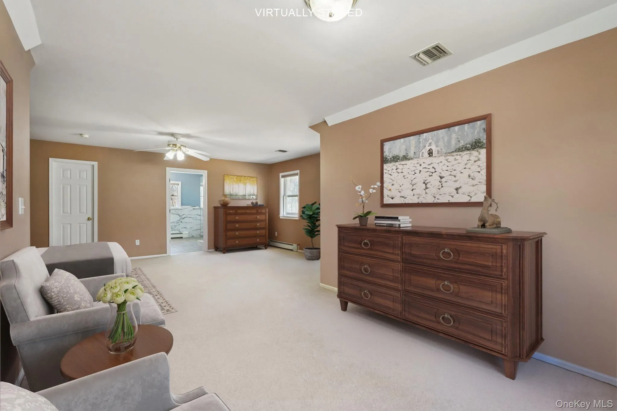 A large seating area is the perfect place to relax after a long day A large seating area is the perfect place to relax after a long day