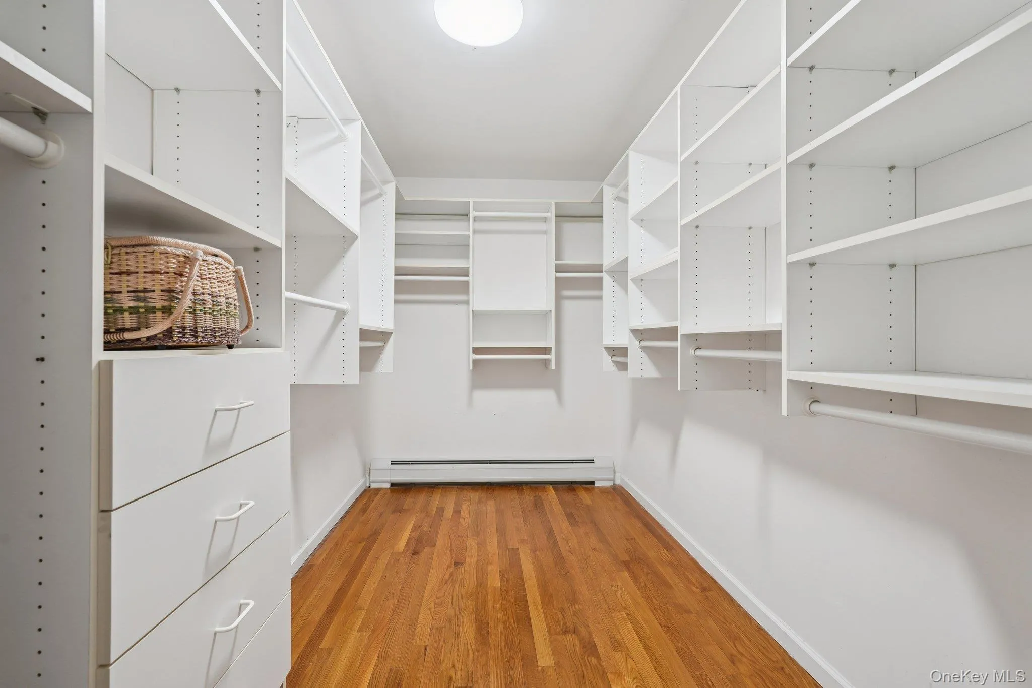 Custom walk-in closet Custom walk-in closet