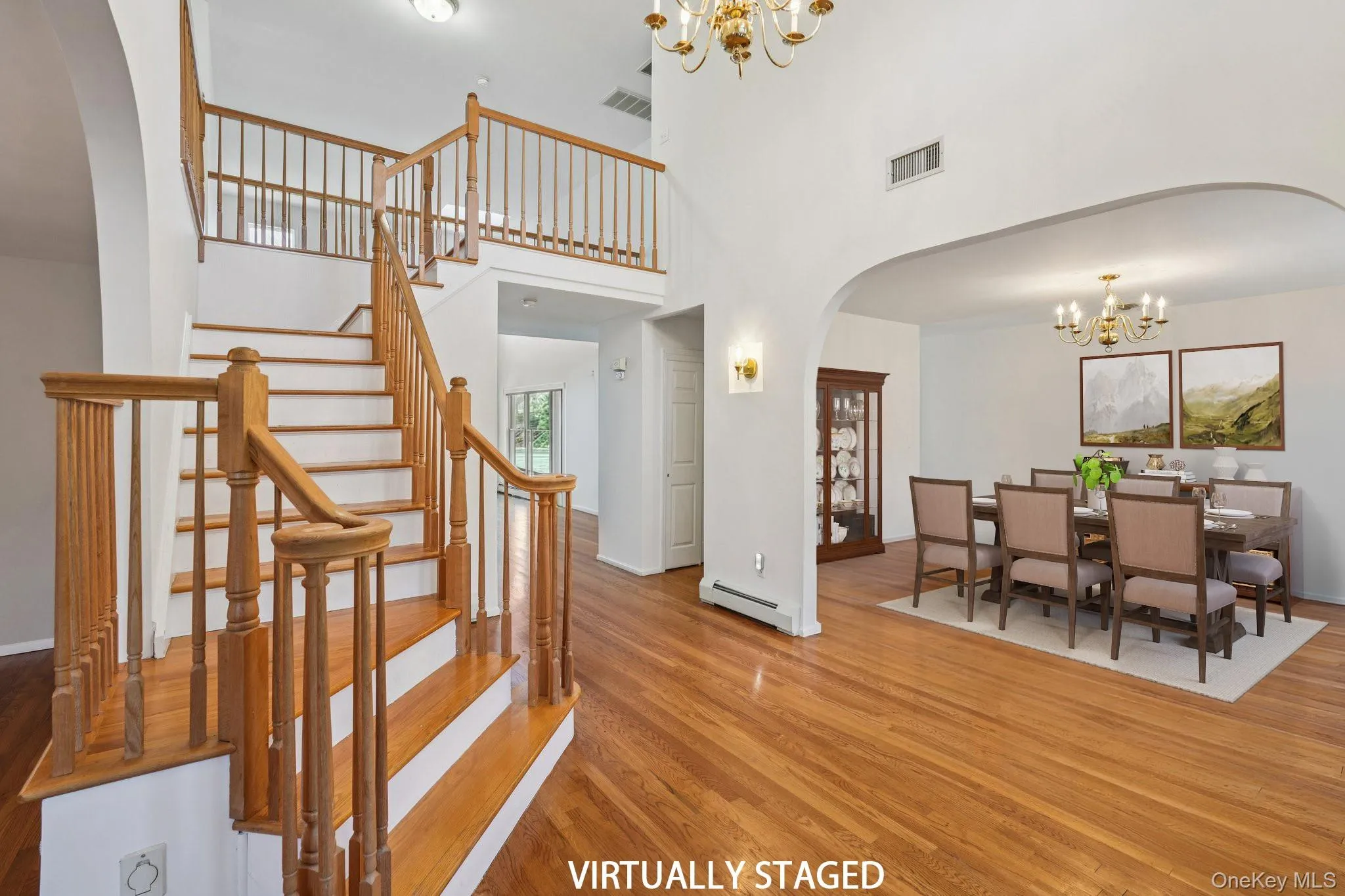 Formal dining room with access off of the kitchen Formal dining room with access off of the kitchen