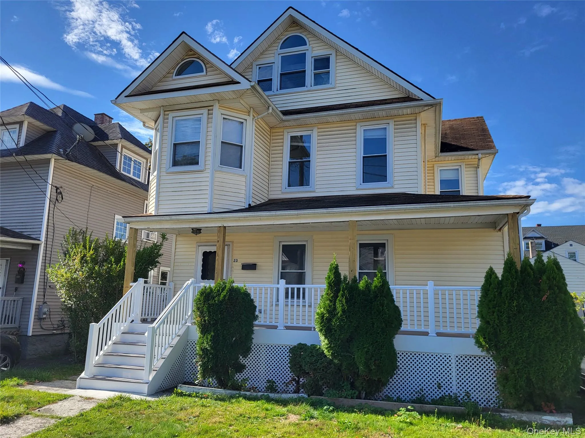View of front of home featuring covered porch View of front of home featuring covered porch