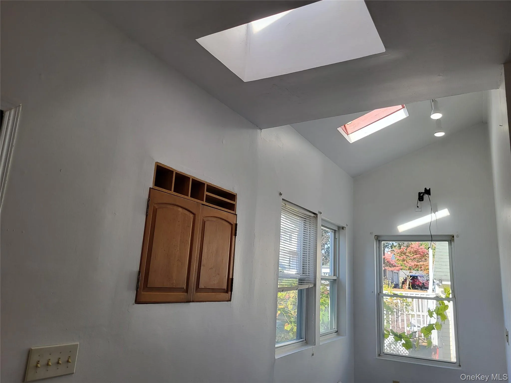 Detailed view of a skylight Detailed view of a skylight