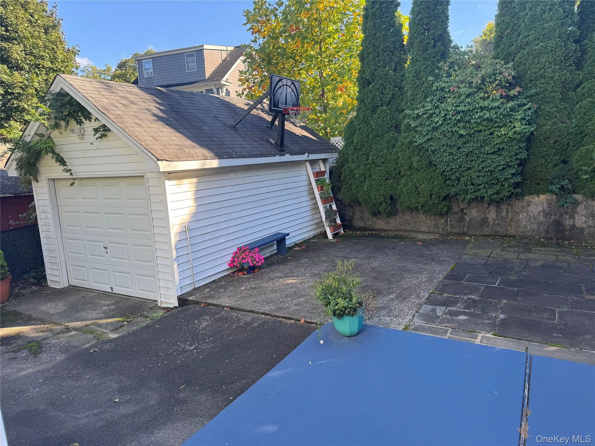 View of detached garage View of detached garage