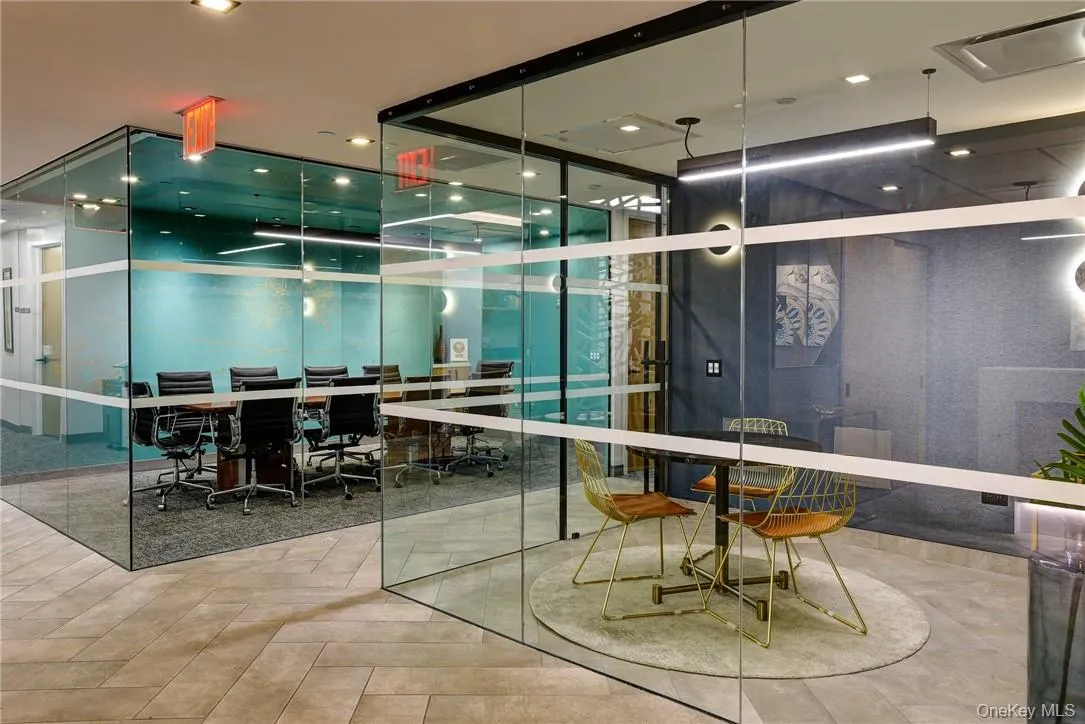 Large and Small Conf Rooms off Reception Area Large and Small Conf Rooms off Reception Area