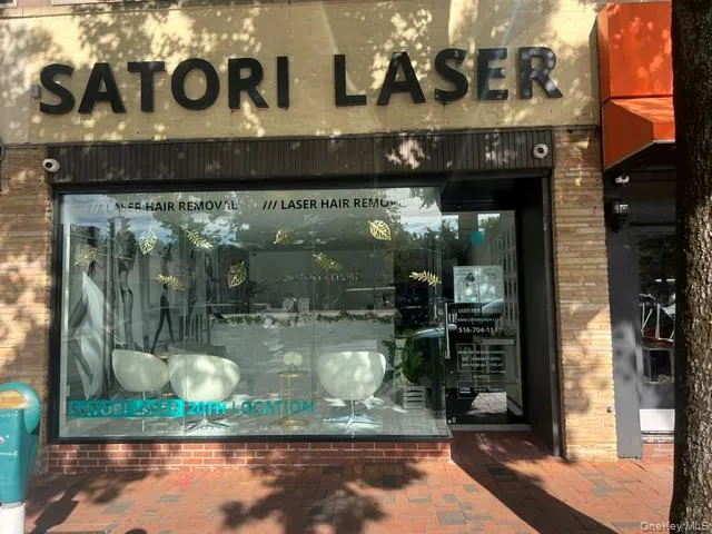 Entrance to property with brick siding Entrance to property with brick siding
