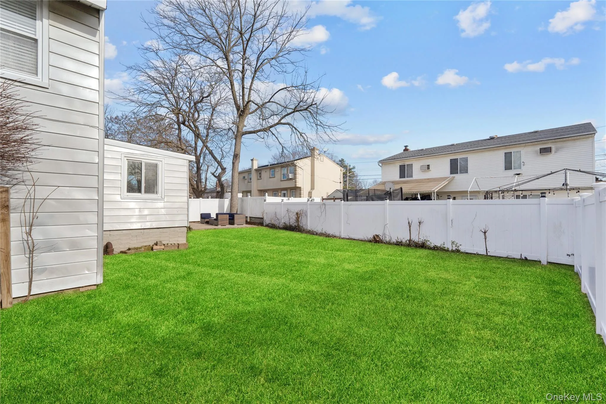 View of fenced backyard View of fenced backyard