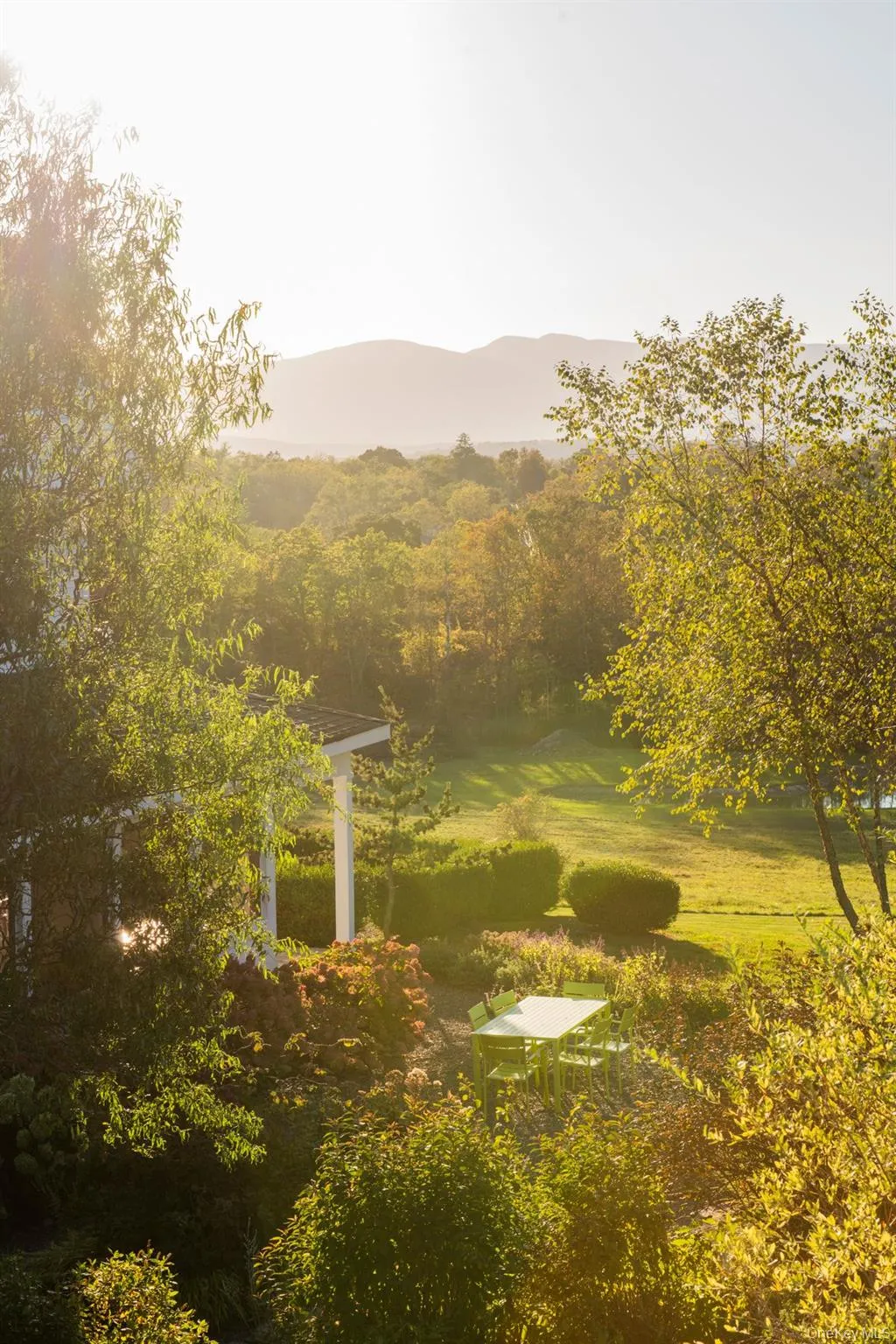 View of home's community with a pergola and a mountain view View of home's community with a pergola and a mountain view