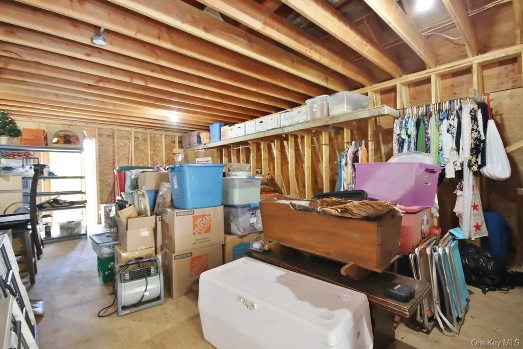 View of storage room View of storage room