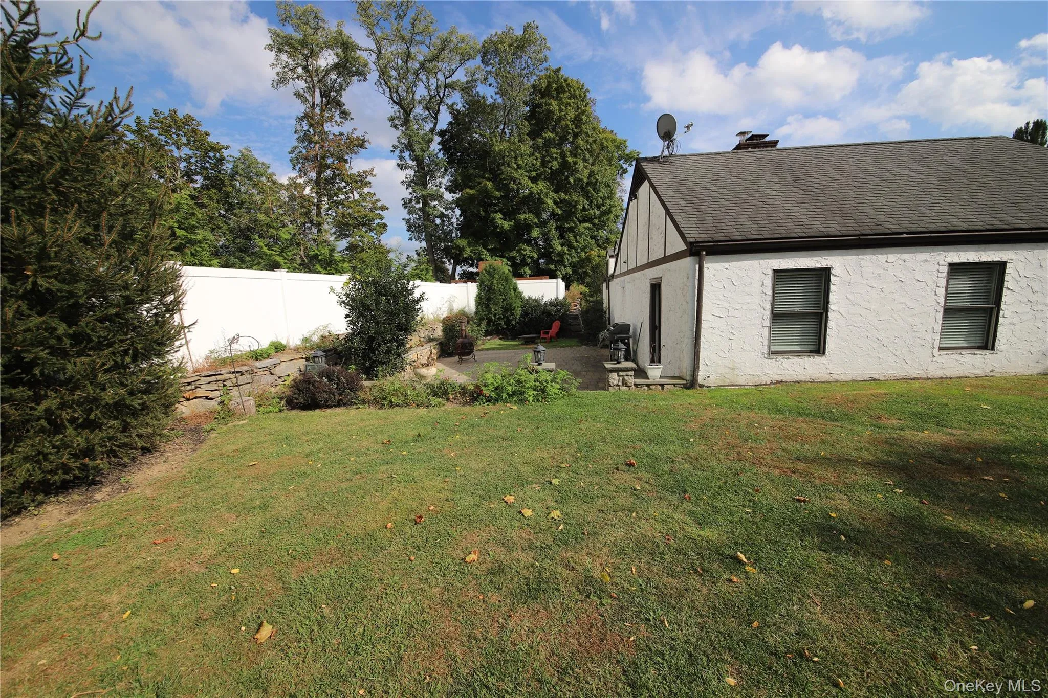 View of yard with a patio View of yard with a patio