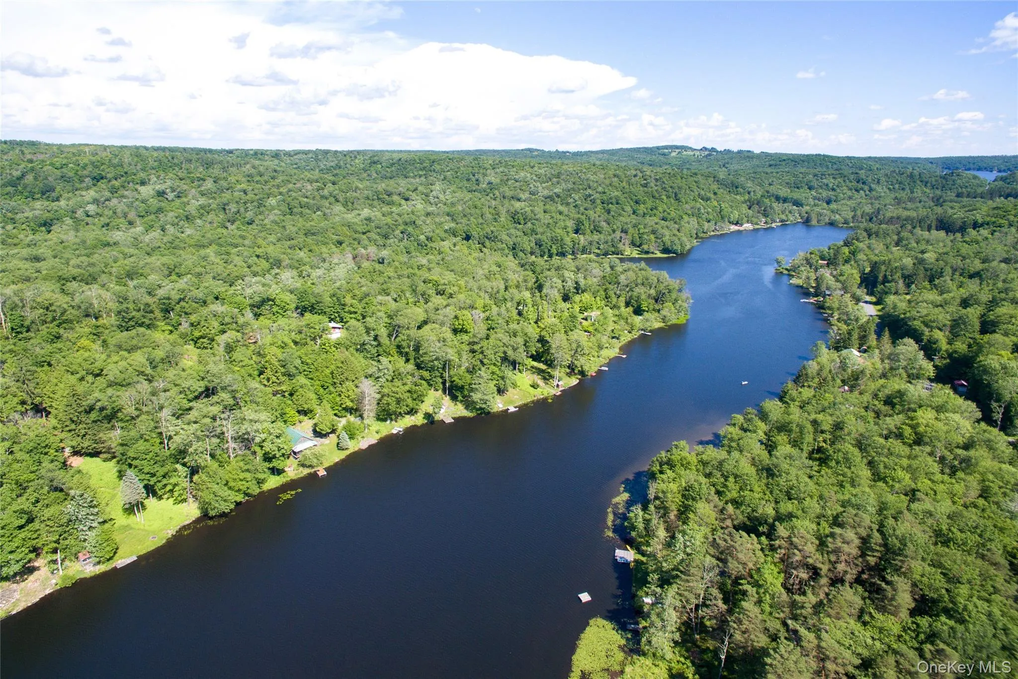 Aerial view Lake Muskoday Aerial view Lake Muskoday
