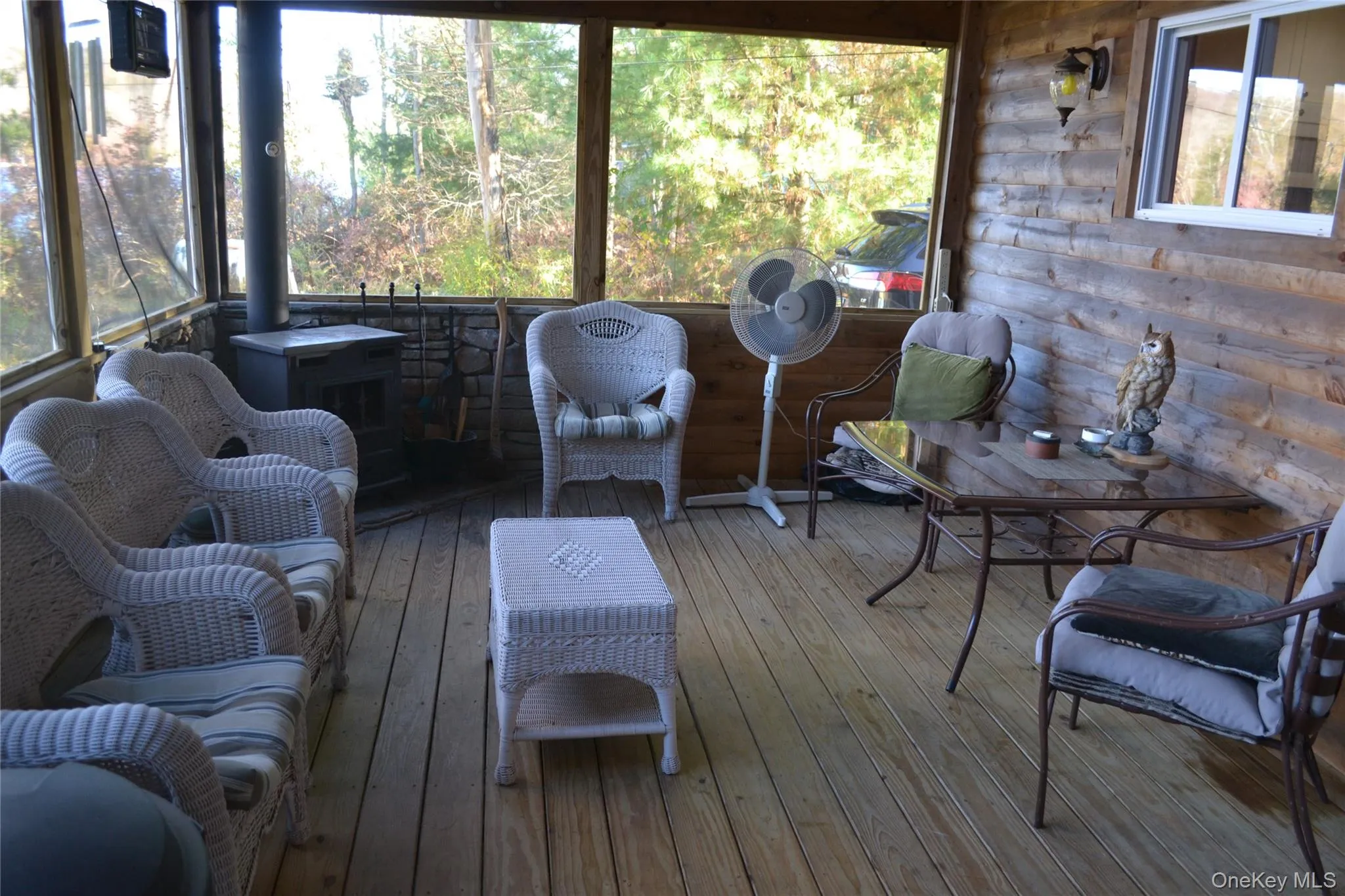 View of screened porch View of screened porch