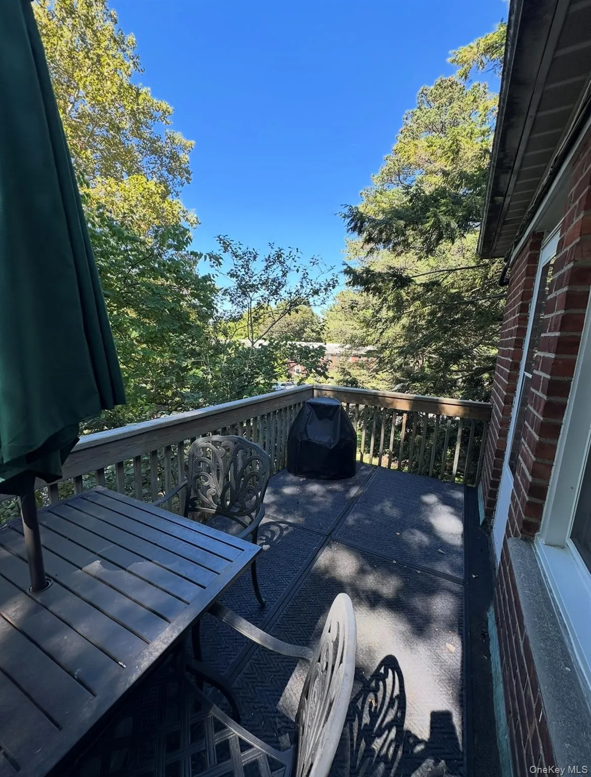 Deck featuring area for grilling and outdoor dining space Deck featuring area for grilling and outdoor dining space