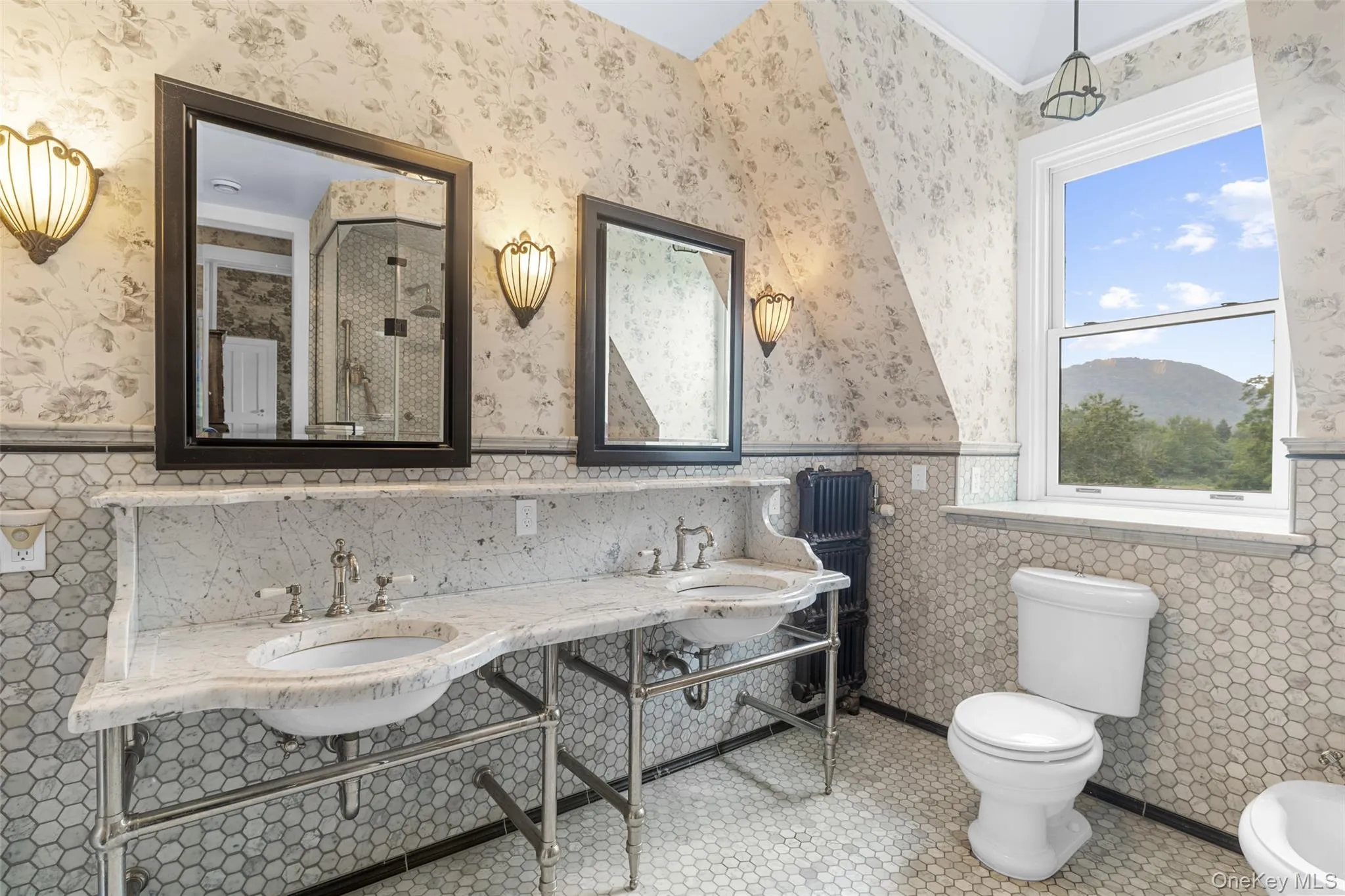 Ensuite bathroom also boasts a double console vanity Ensuite bathroom also boasts a double console vanity