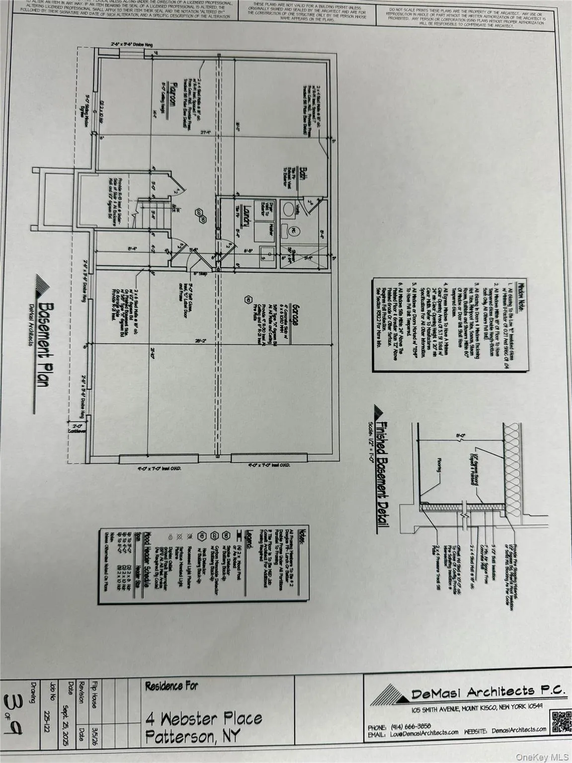 Basement Plan Basement Plan