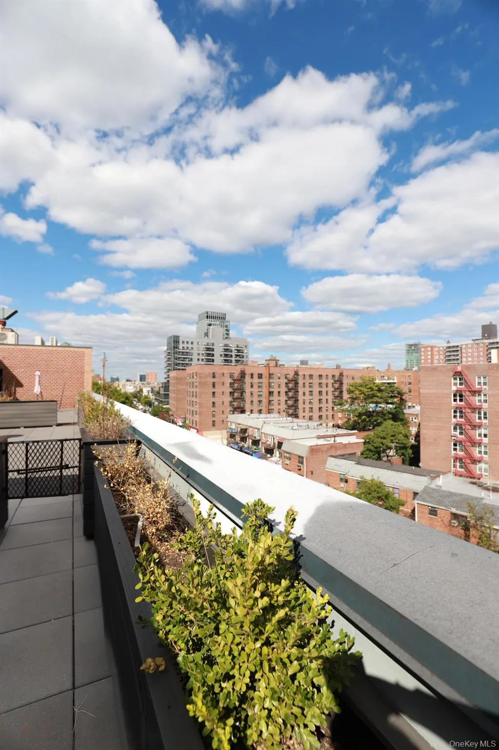 Balcony with a view of city Balcony with a view of city