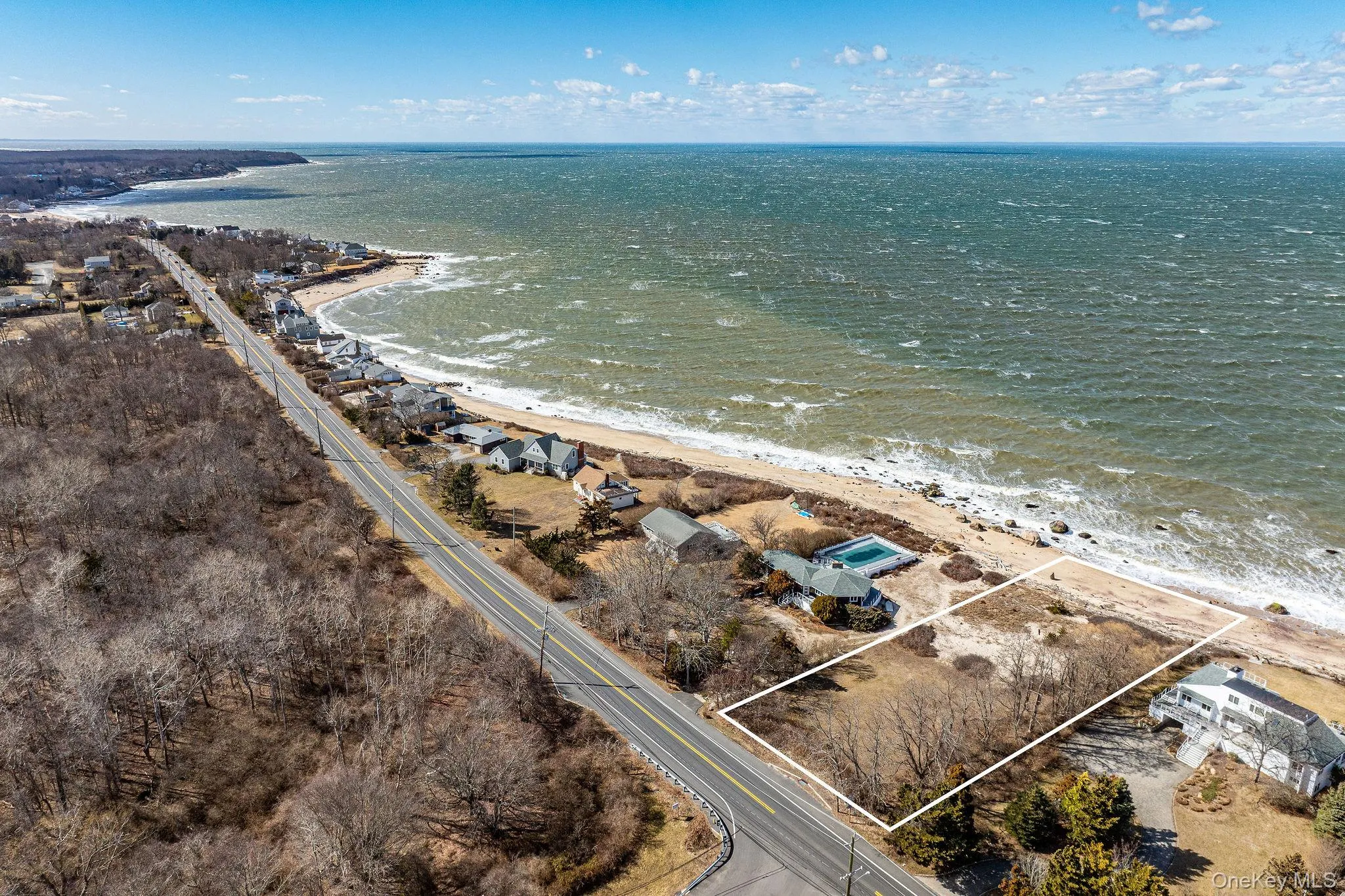 .80 acre waterfront lot with parcel outlined .80 acre waterfront lot with parcel outlined