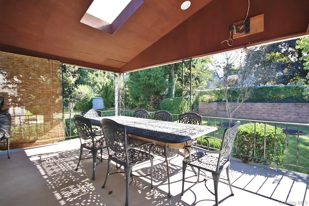 View of patio / terrace with outdoor dining space View of patio / terrace with outdoor dining space