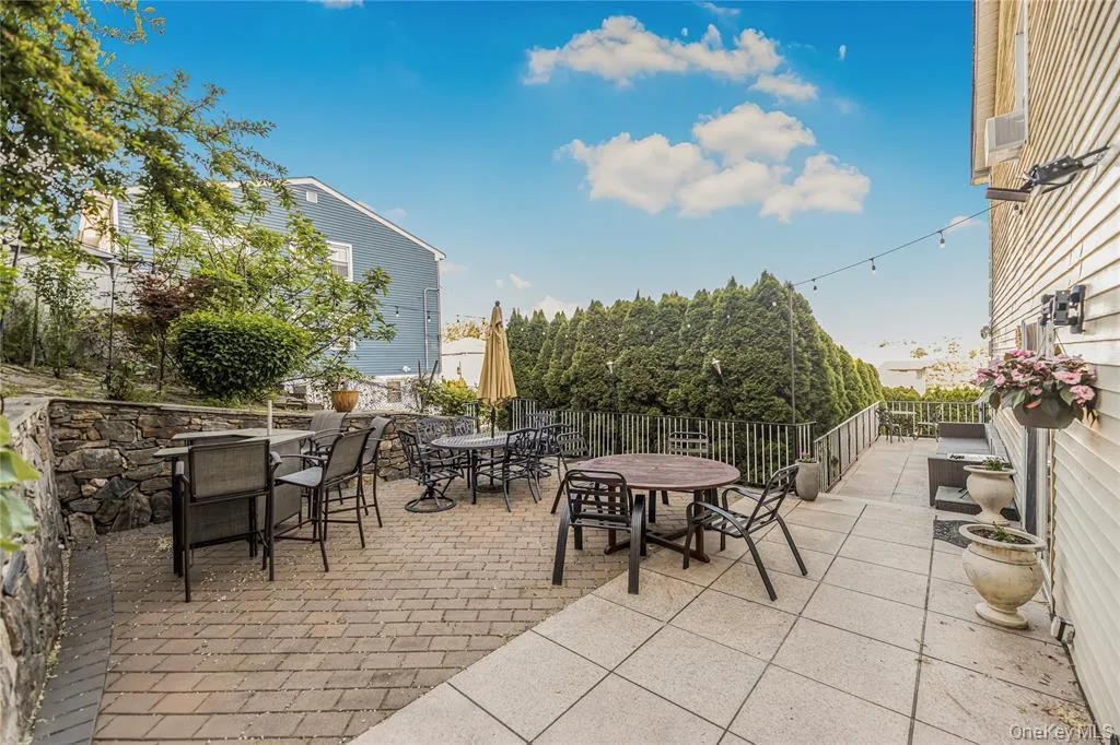 View of patio with outdoor dining area View of patio with outdoor dining area