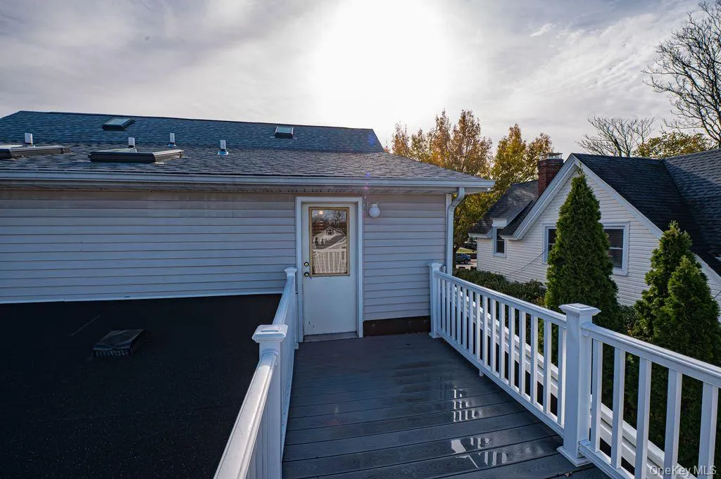 Private Upper Level deck from kitchen Private Upper Level deck from kitchen