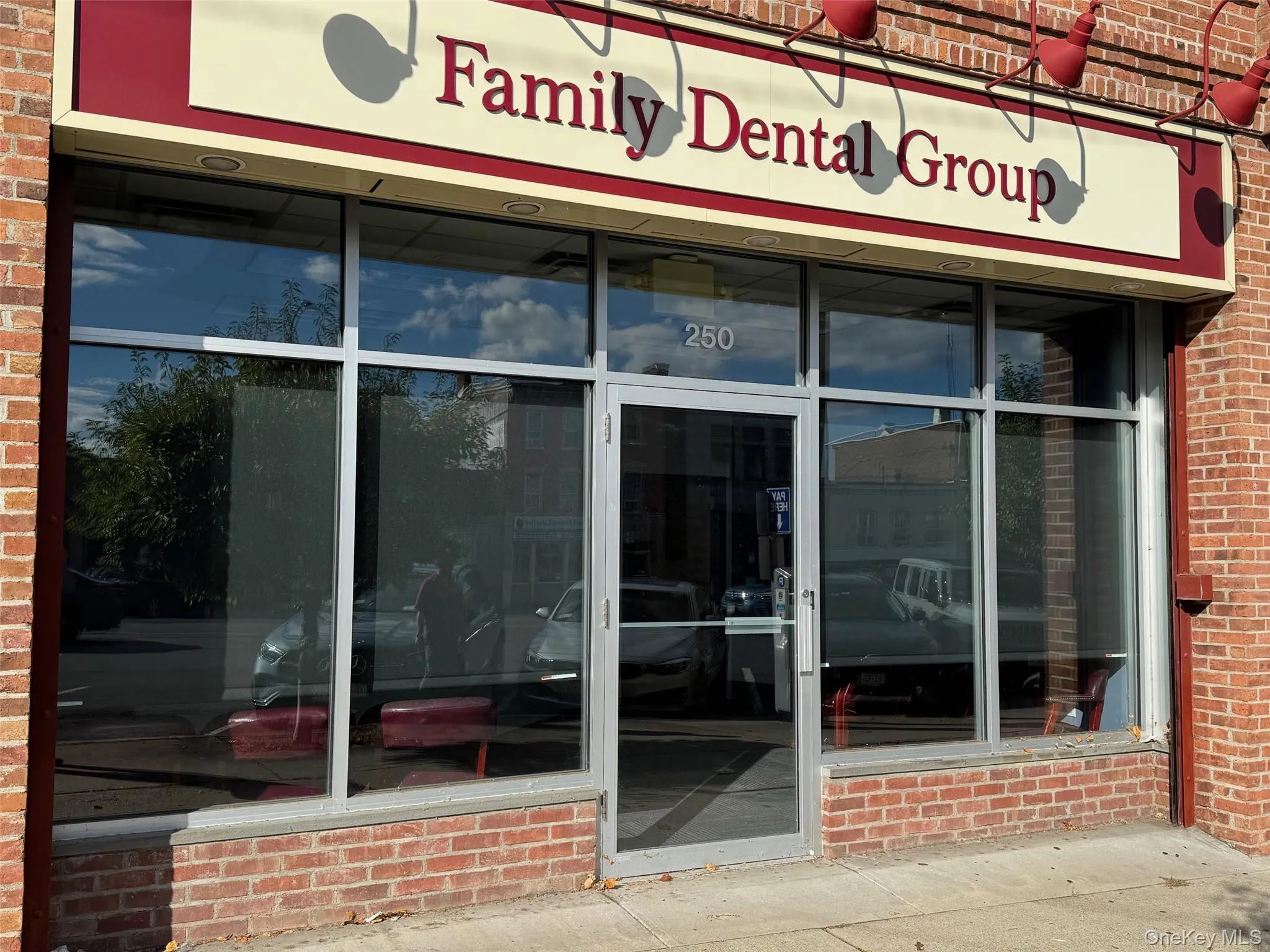 View of exterior entry featuring brick siding View of exterior entry featuring brick siding