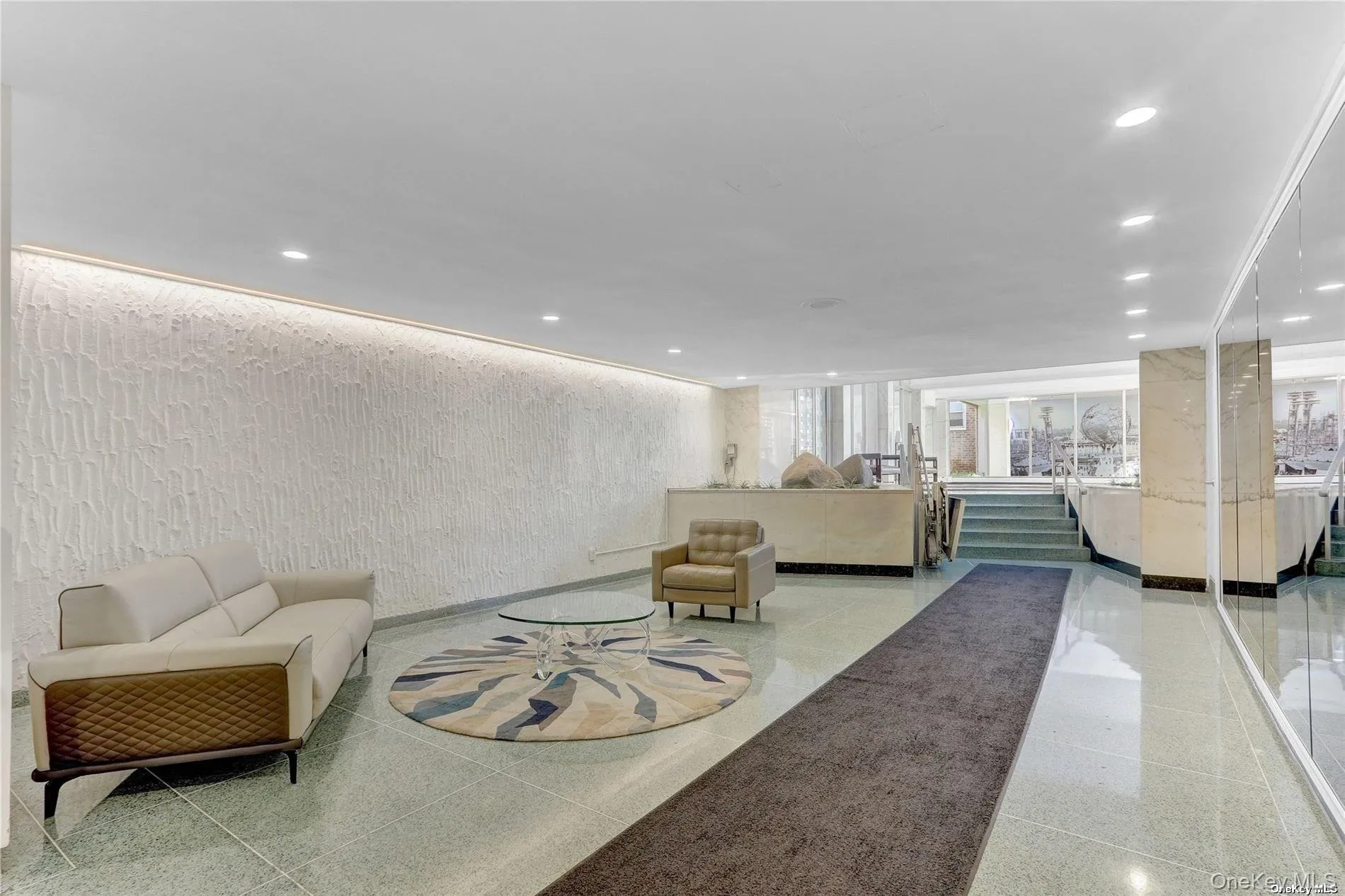 Common area featuring recessed lighting Common area featuring recessed lighting