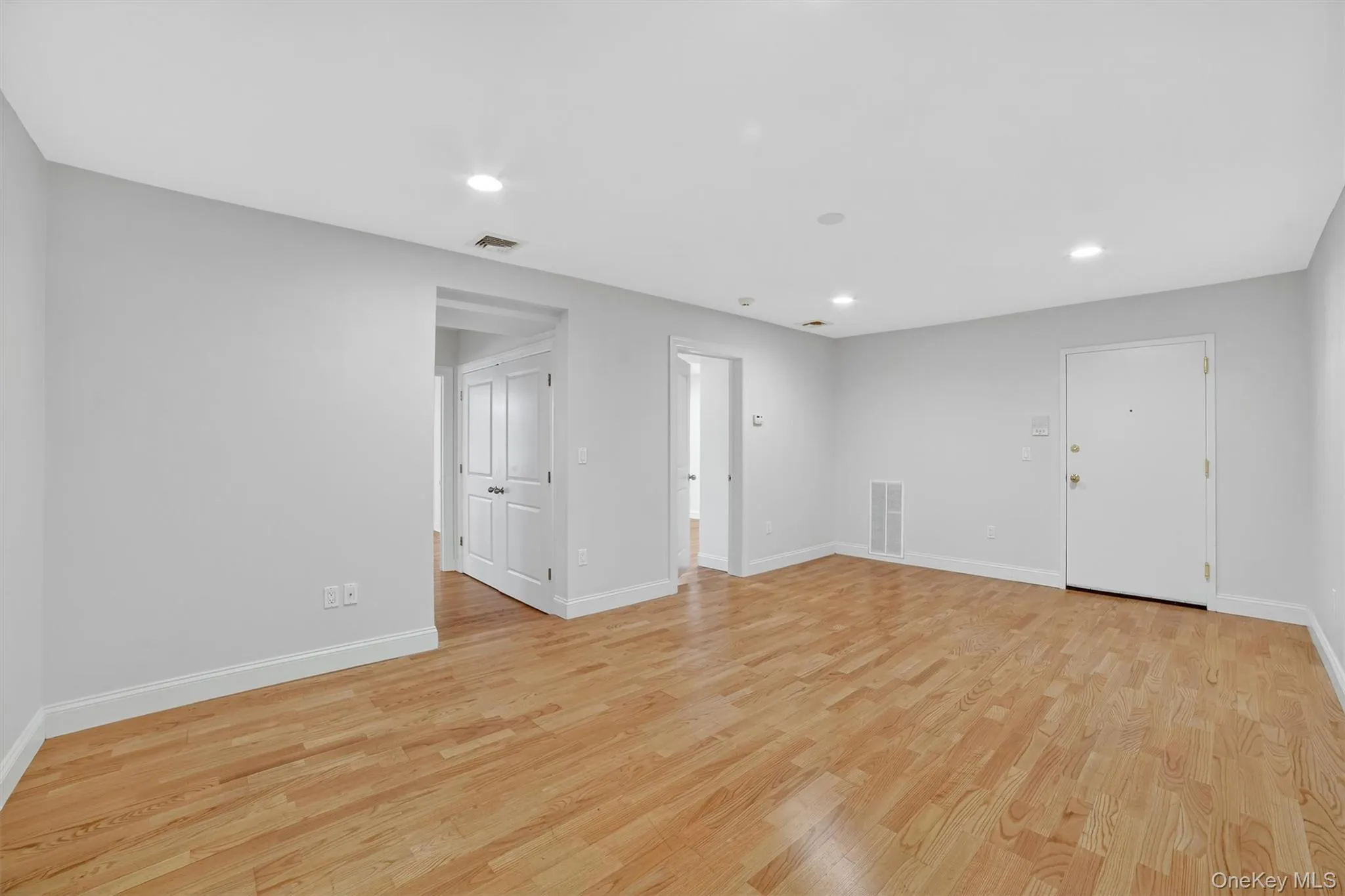 Gleaming hardwood floors accent this apartment. Gleaming hardwood floors accent this apartment.