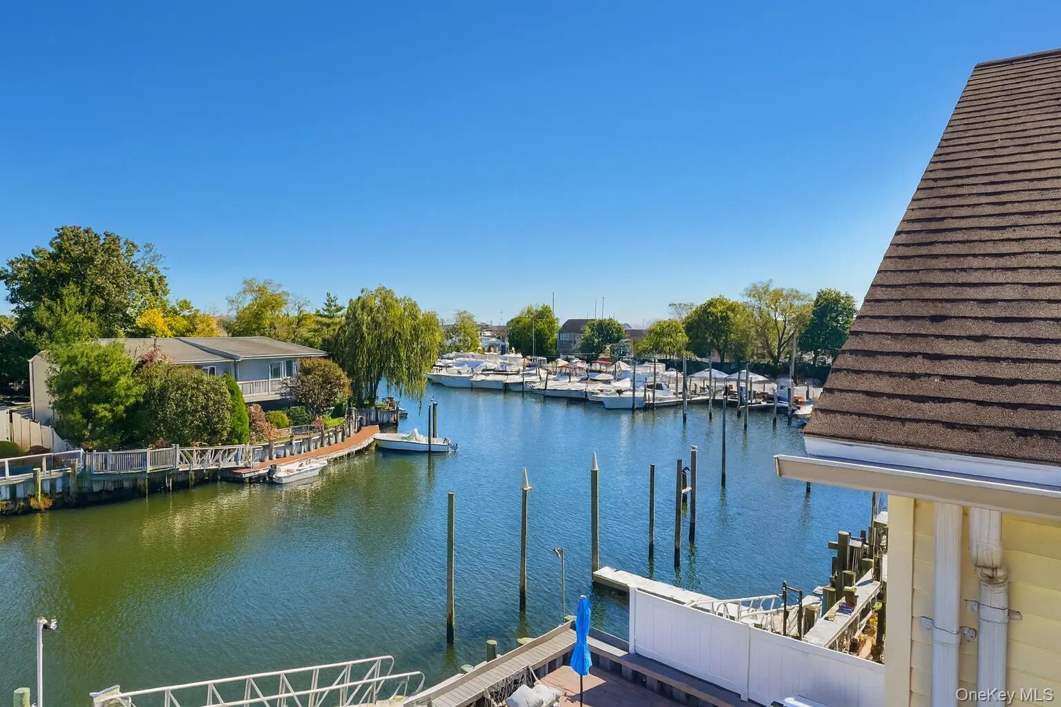 Dock area with a water view Dock area with a water view