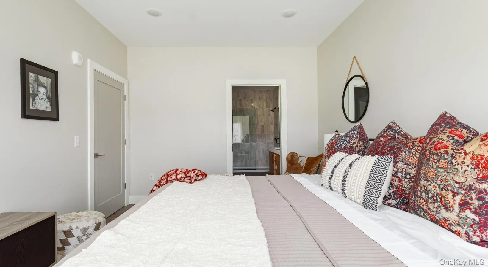 Bedroom featuring connected bathroom Bedroom featuring connected bathroom