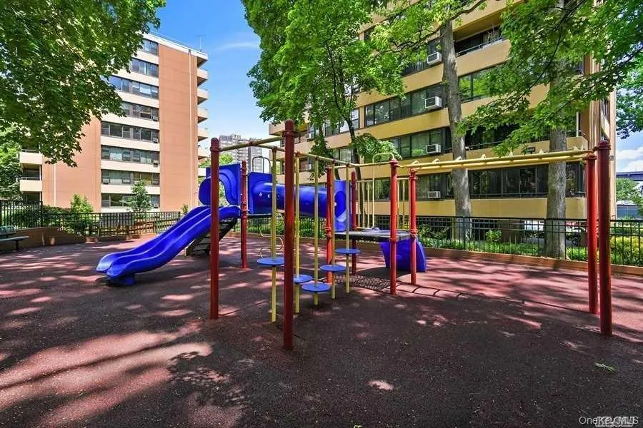 View of community jungle gym View of community jungle gym