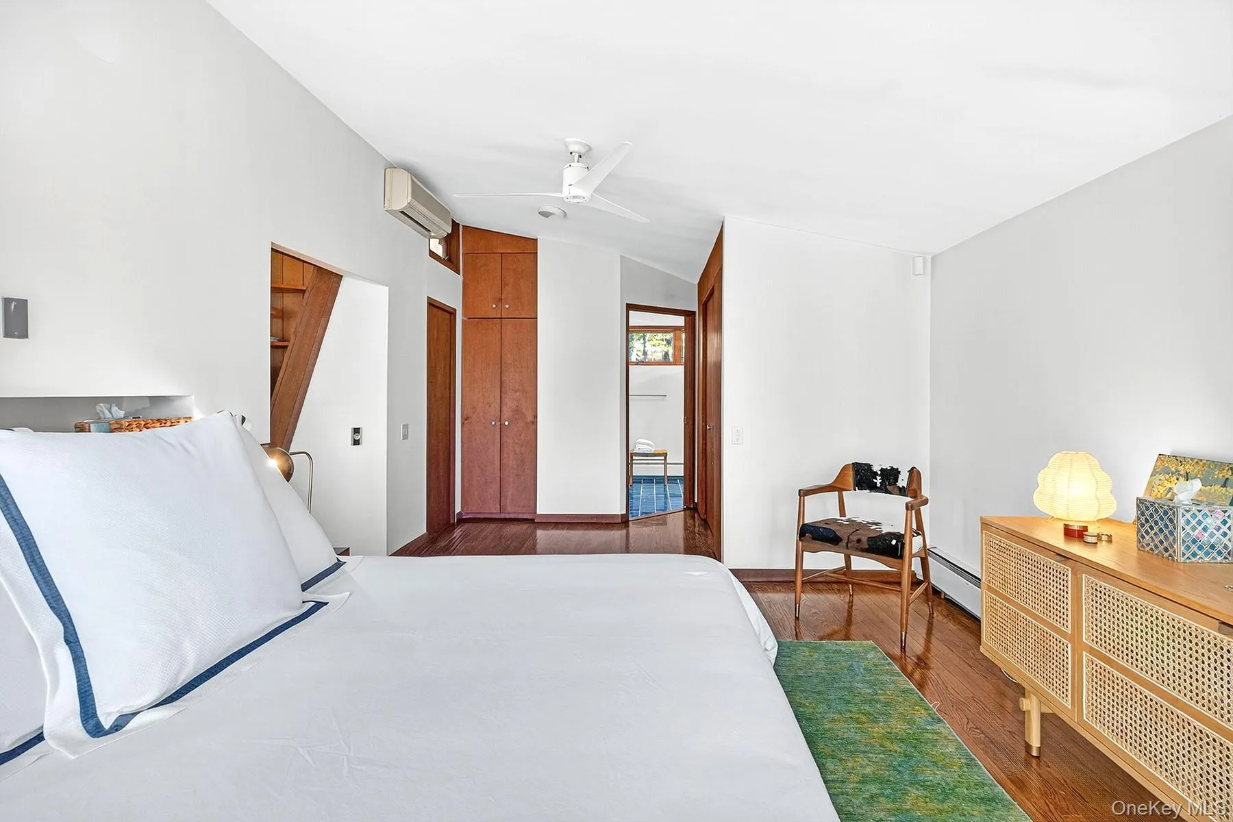 Main first floor bedroom. Main first floor bedroom.