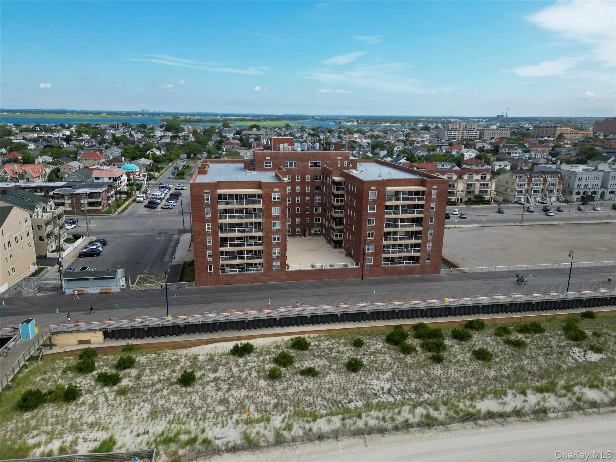 Bird's eye view of apartment complex / building Bird's eye view of apartment complex / building