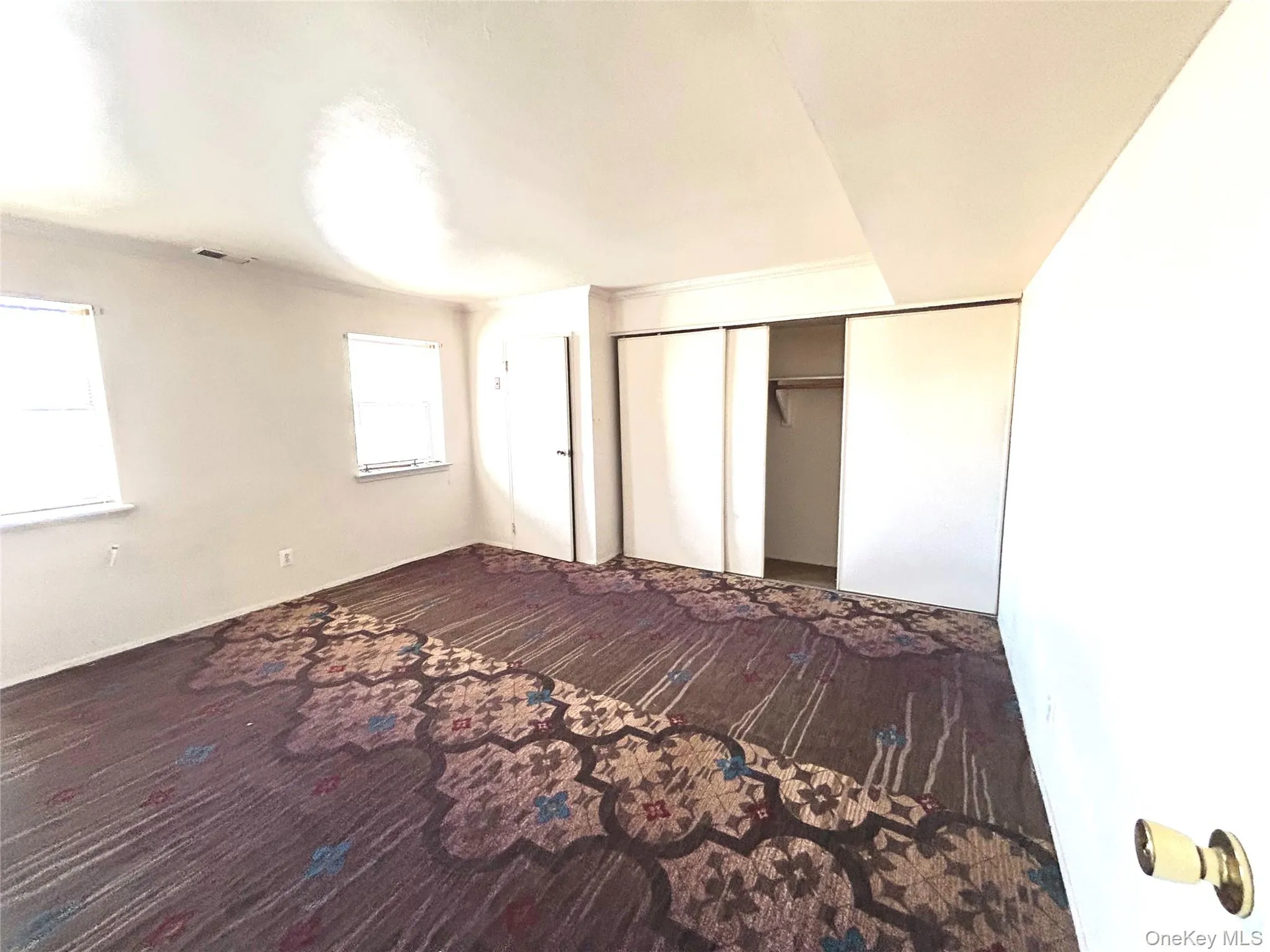 Unfurnished bedroom featuring a closet Unfurnished bedroom featuring a closet