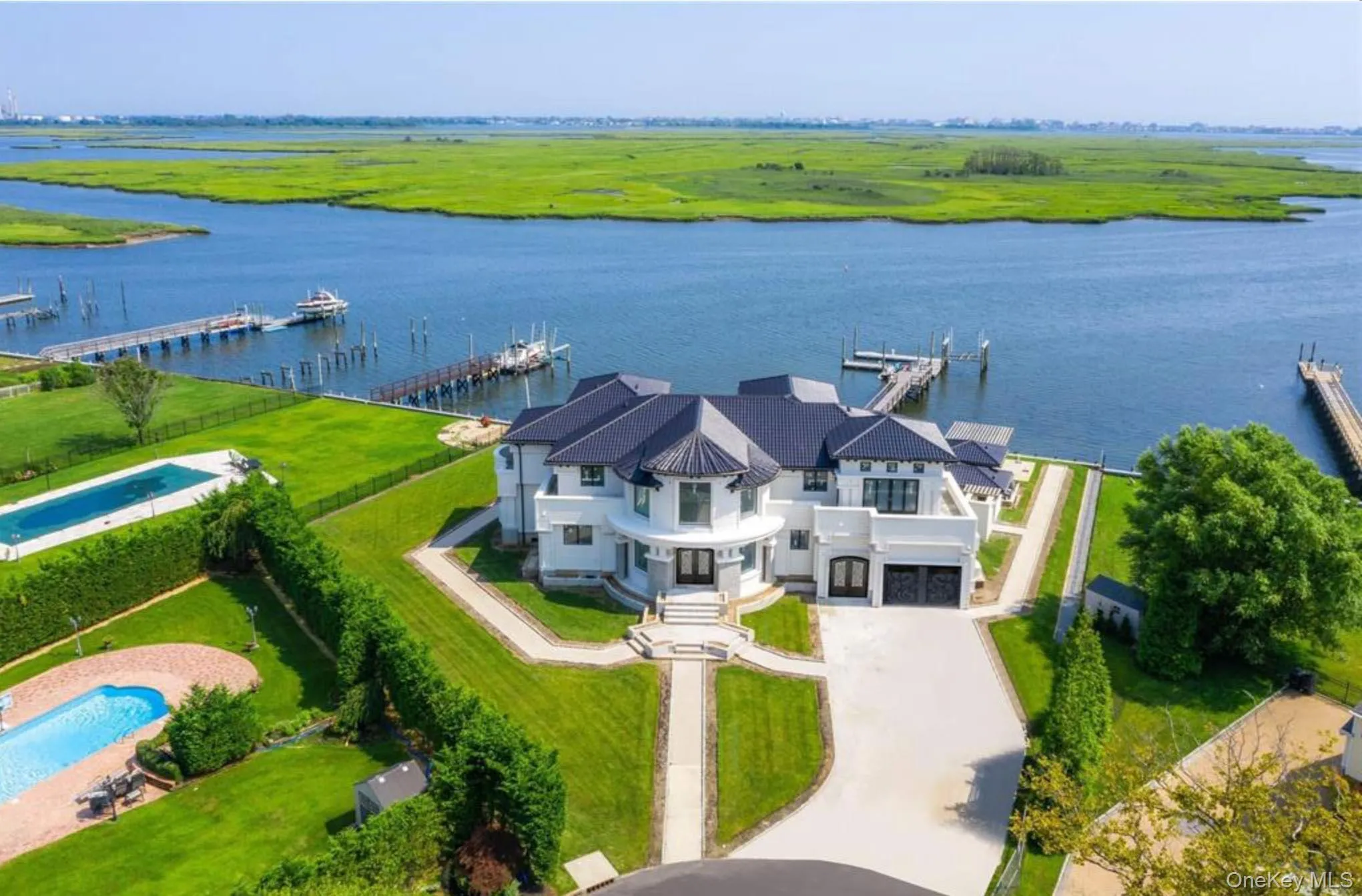 View of subject property featuring a large body of water View of subject property featuring a large body of water