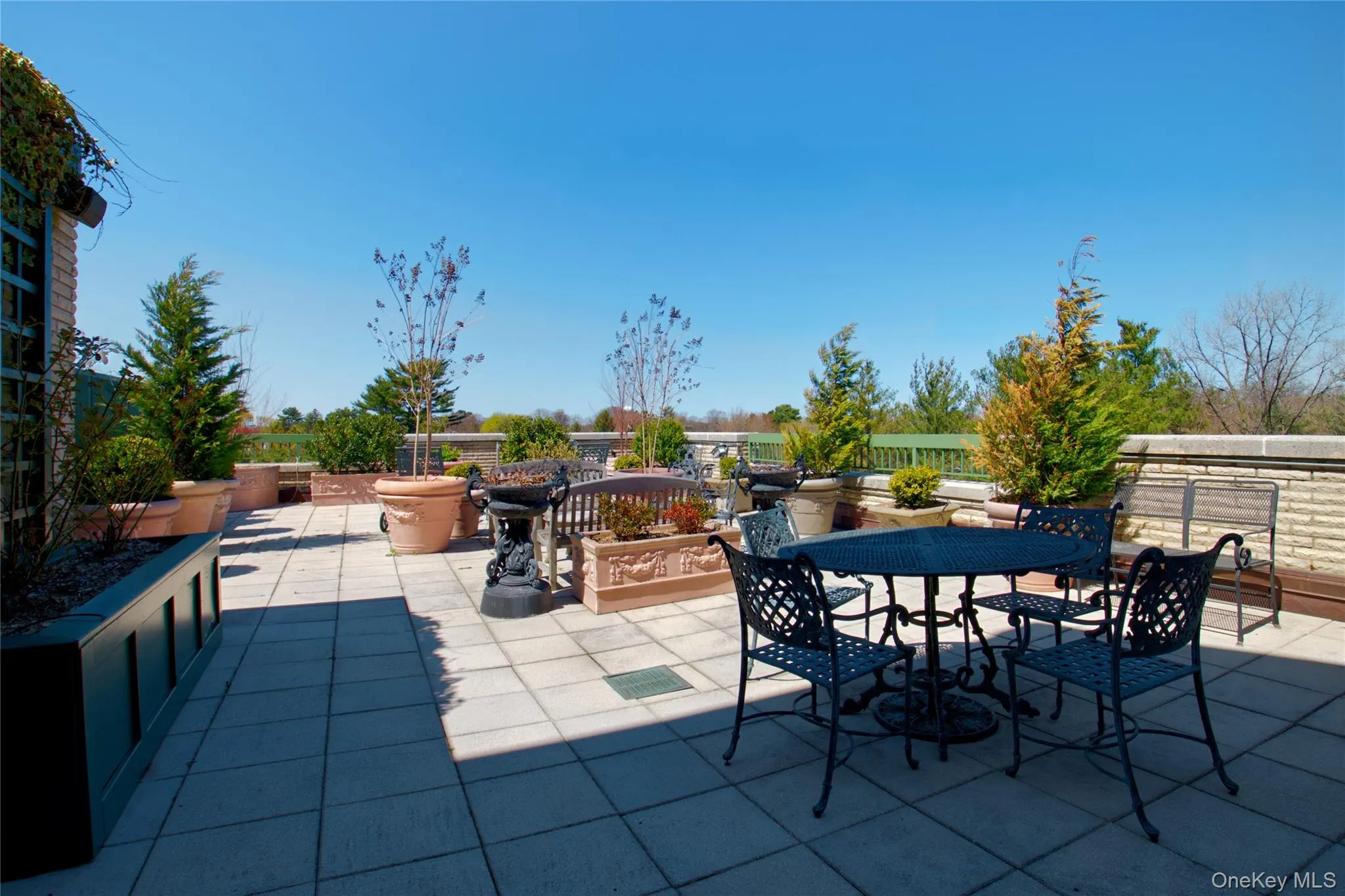 View of patio / terrace featuring outdoor dining space View of patio / terrace featuring outdoor dining space