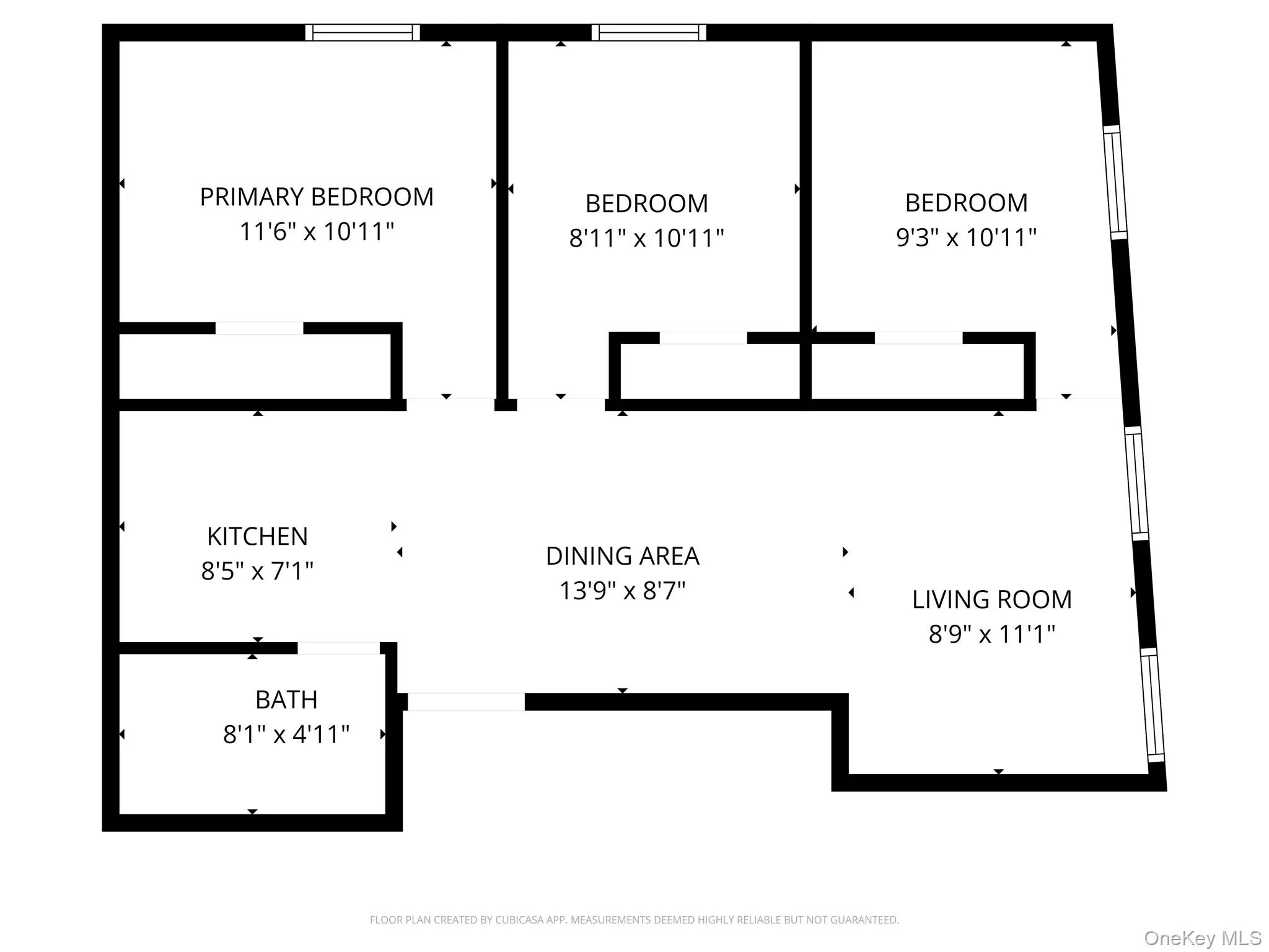 View of room layout View of room layout