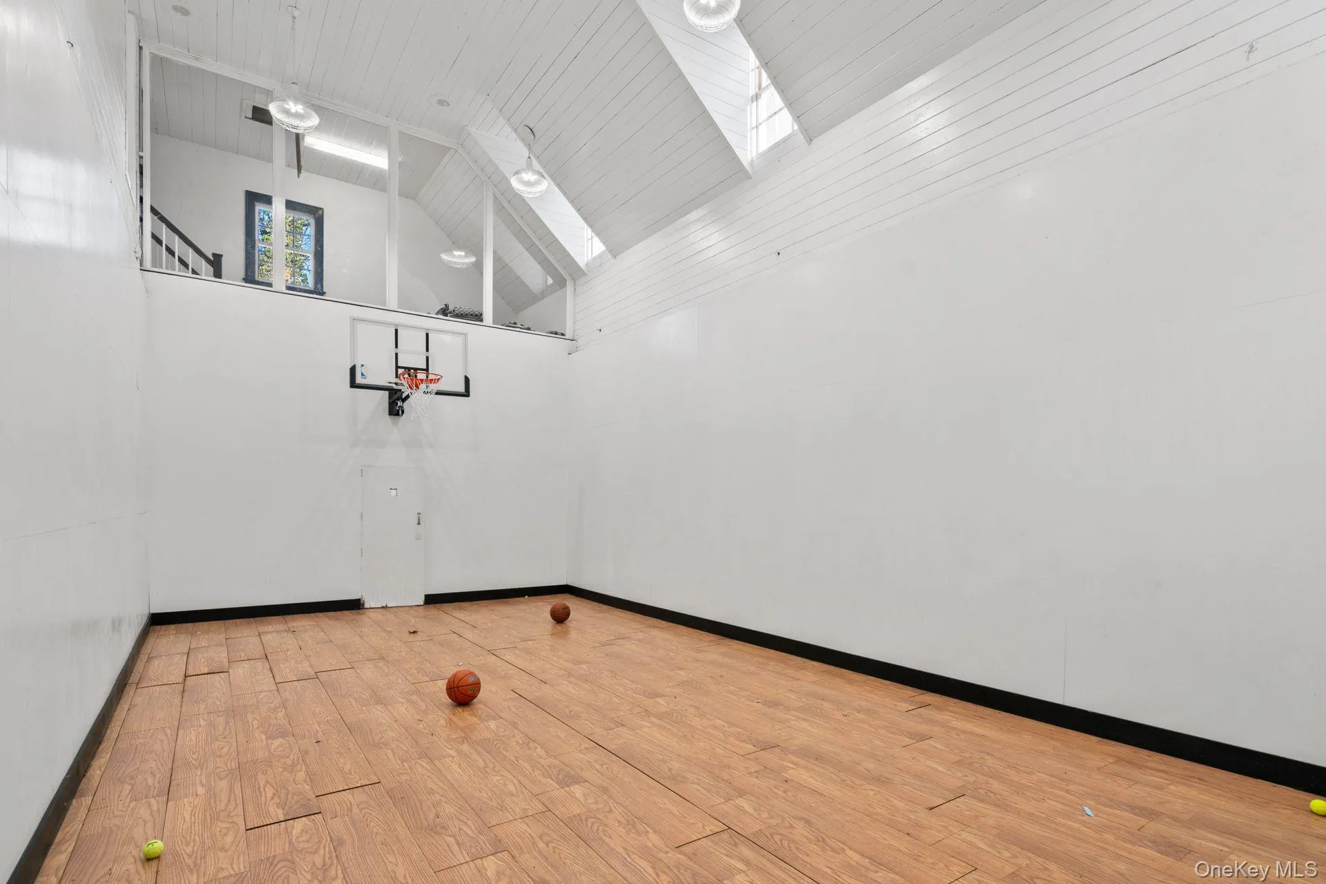 View of basketball court View of basketball court