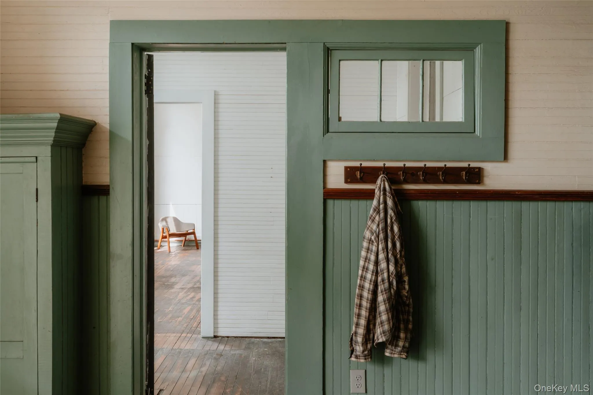 Detailed view of wood walls and wood finished floors Detailed view of wood walls and wood finished floors