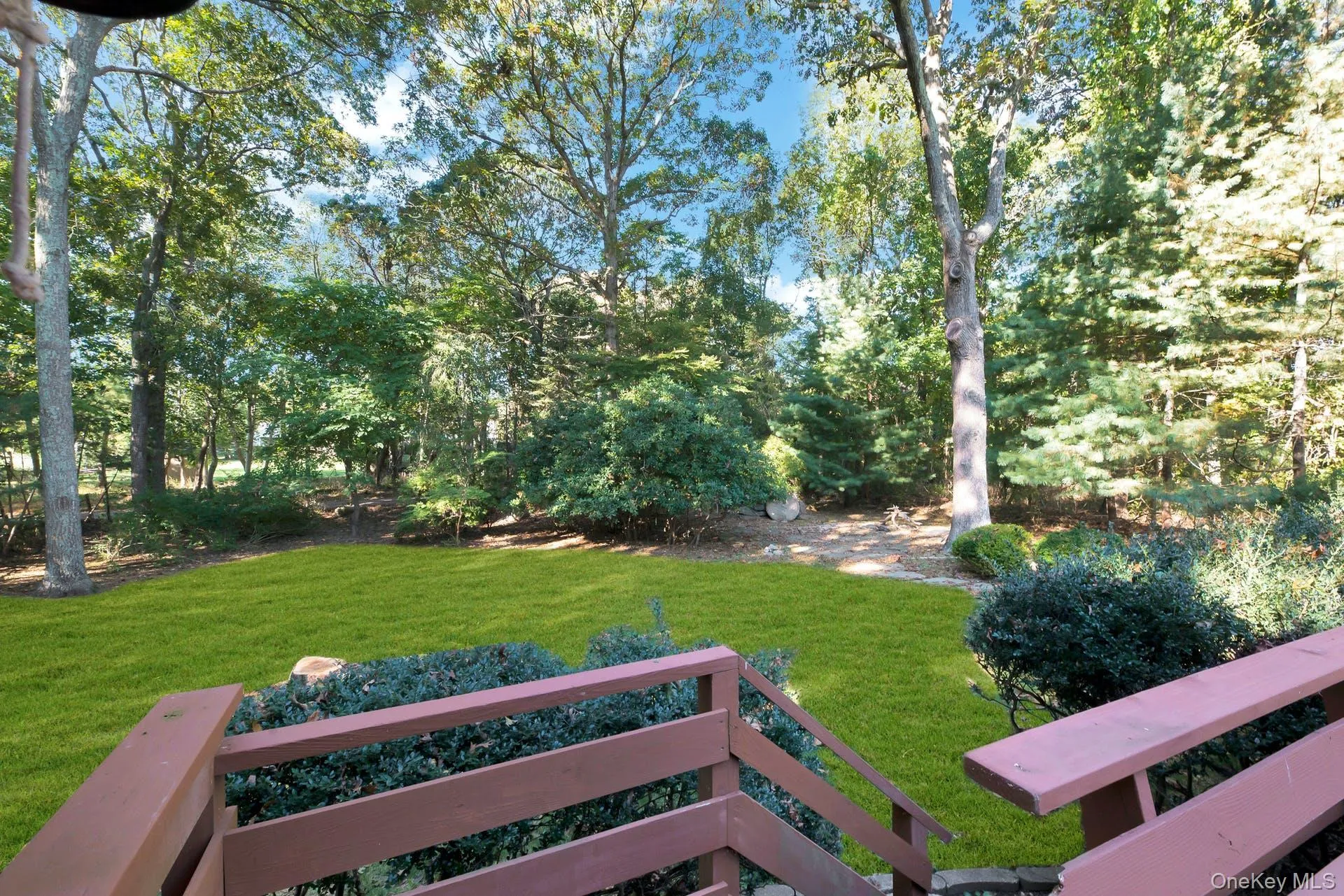 View of grassy yard View of grassy yard