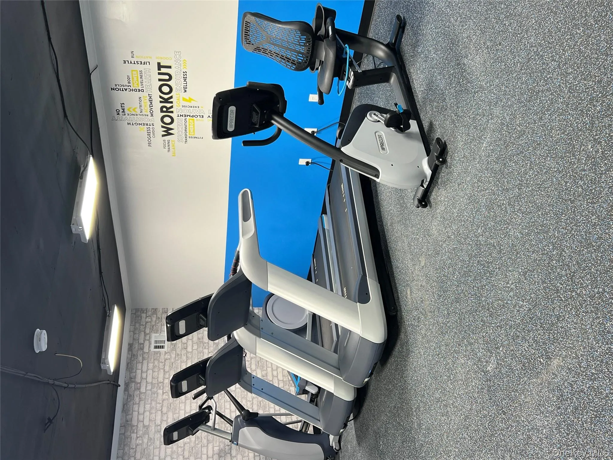 View of workout area View of workout area