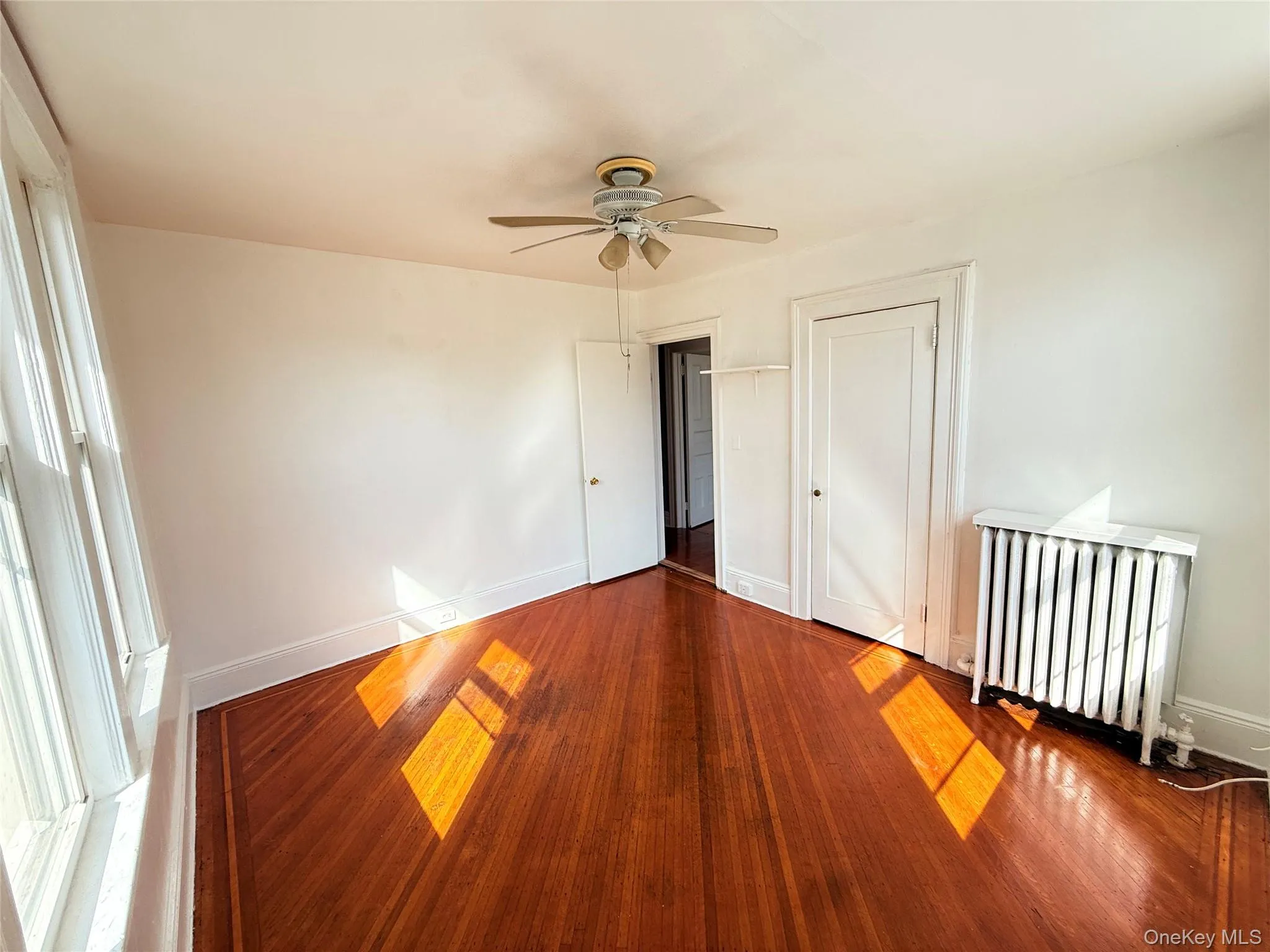 Another view of second bedroom with a closet. Another view of second bedroom with a closet.